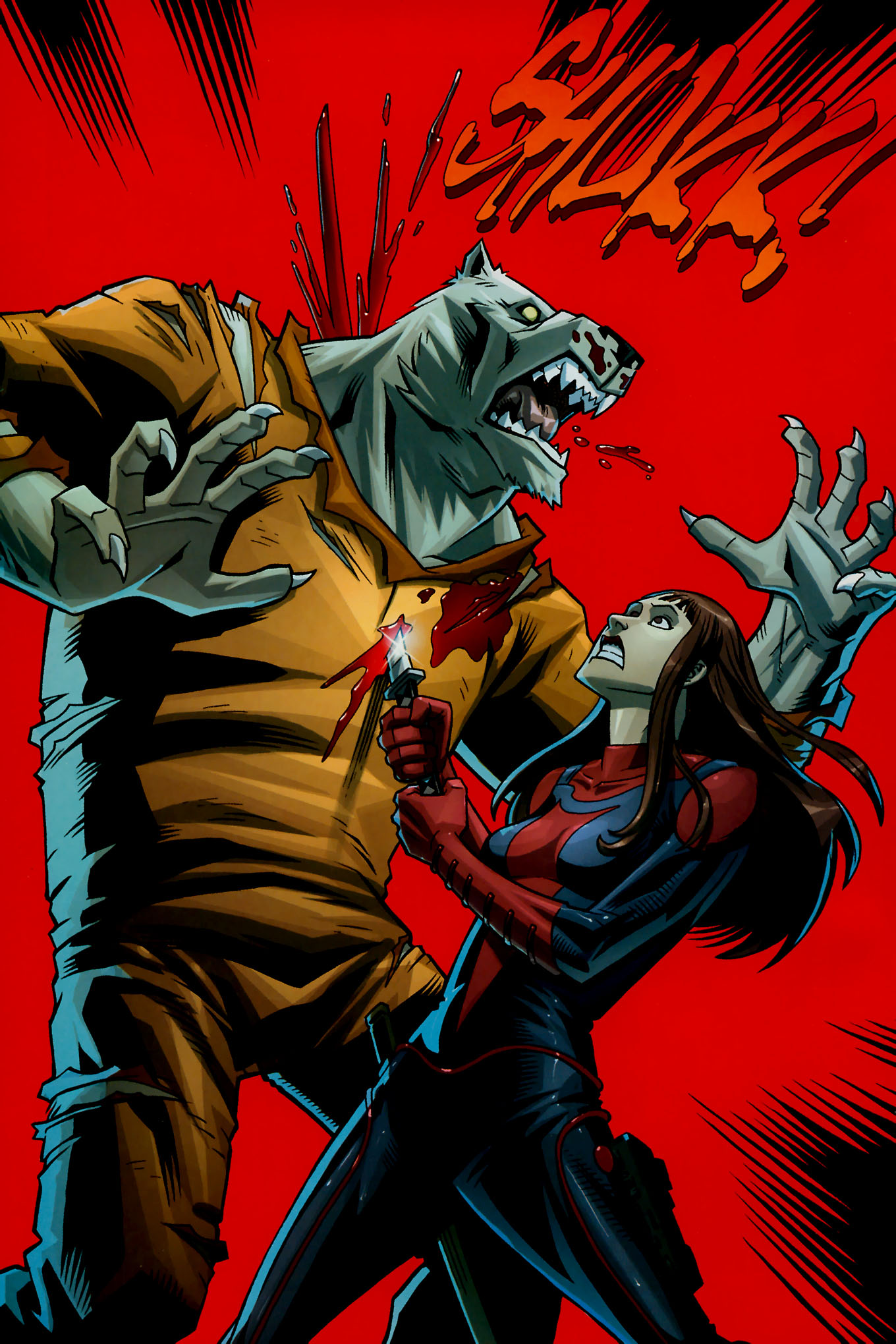 Read online The Astounding Wolf-Man comic -  Issue #16 - 21