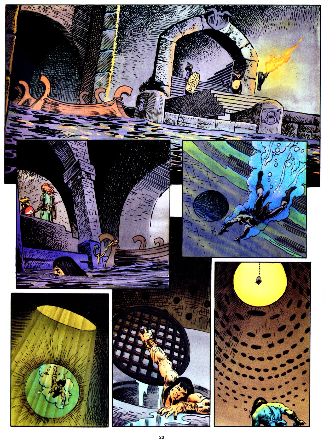 Read online Marvel Graphic Novel comic -  Issue #59 - Conan - The Horn of Azoth - 20
