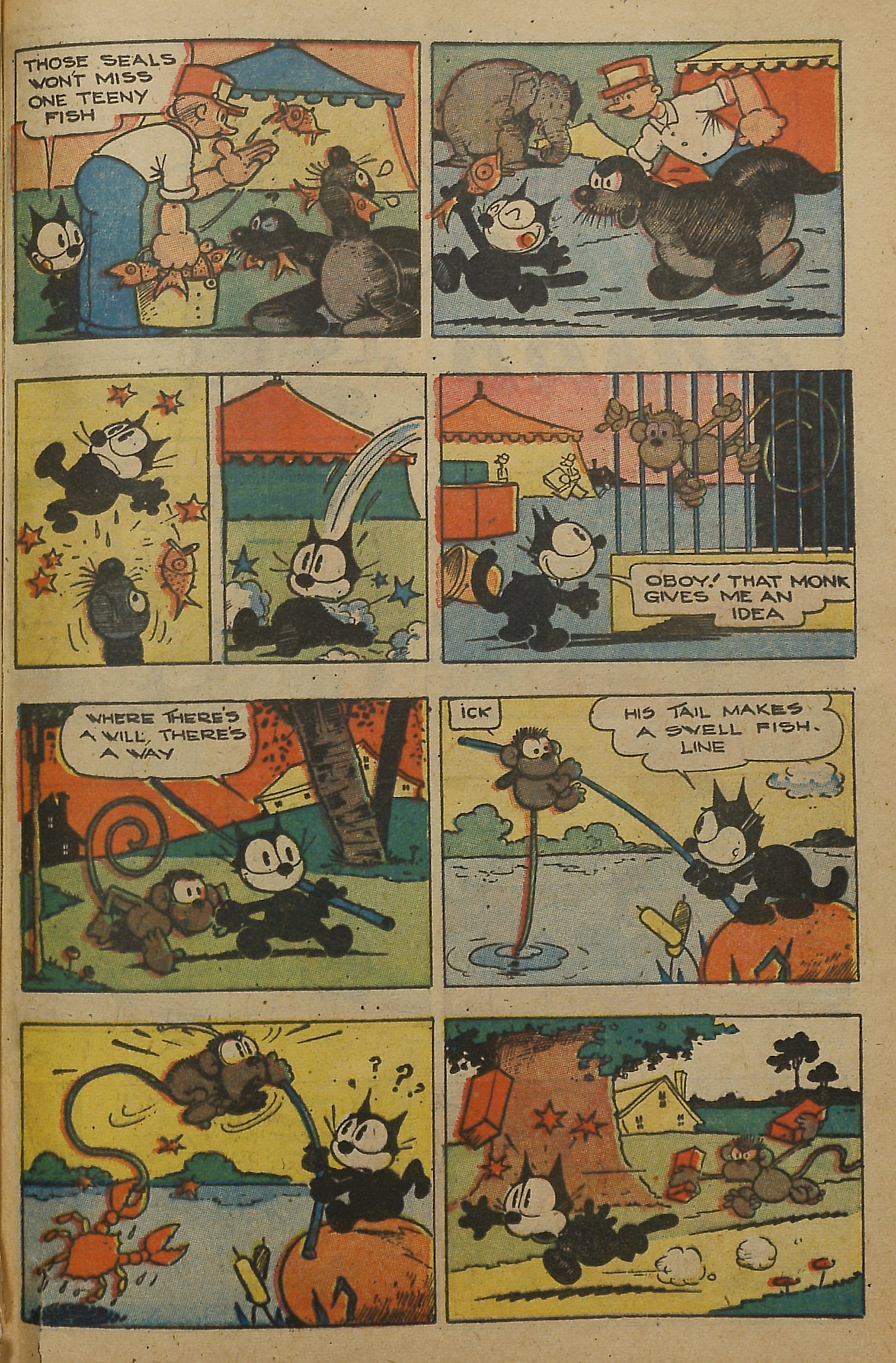 Read online Felix the Cat (1951) comic -  Issue #37 - 38