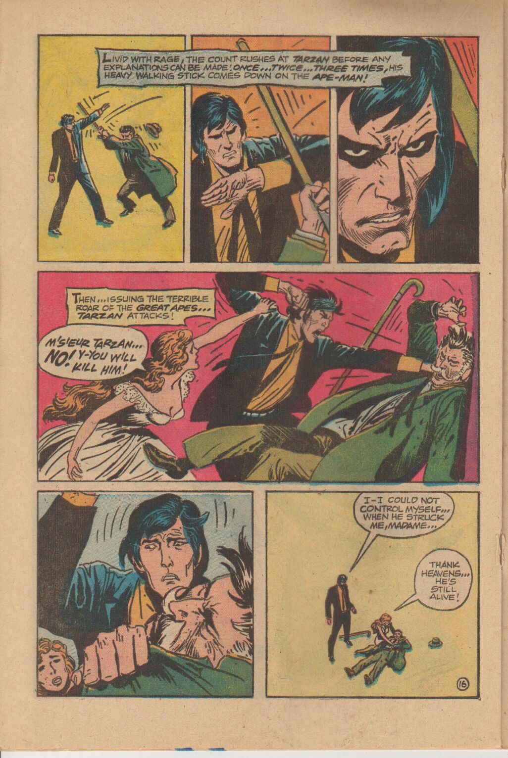 Read online Tarzan (1972) comic -  Issue #219 - 17