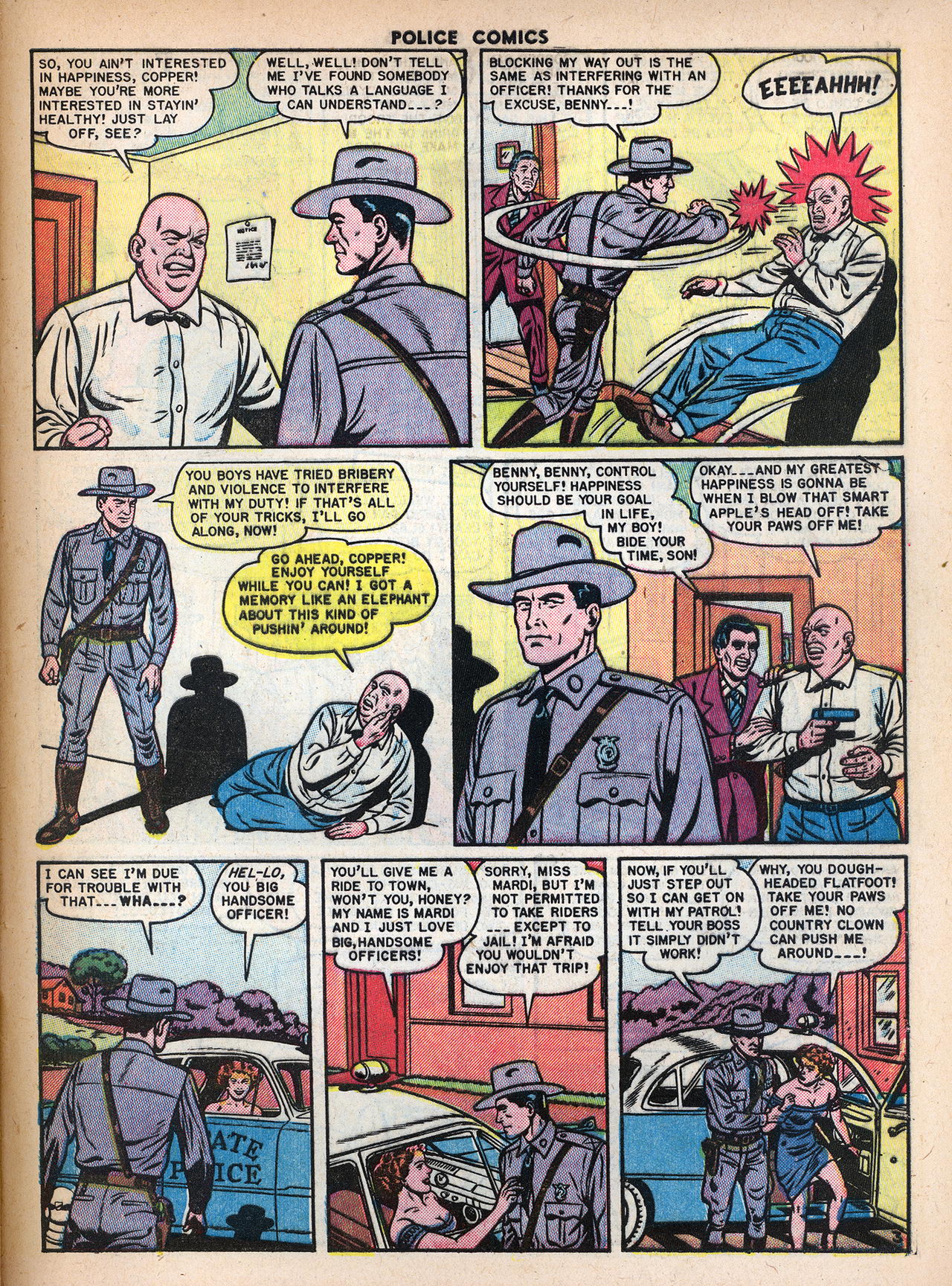 Read online Police Comics comic -  Issue #104 - 45