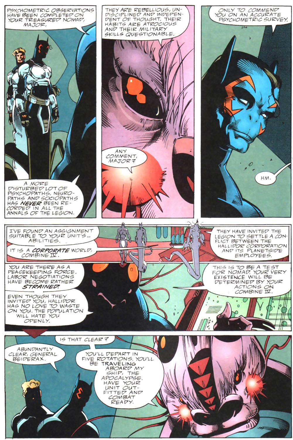Read online Alien Legion: On the Edge comic -  Issue #3 - 38