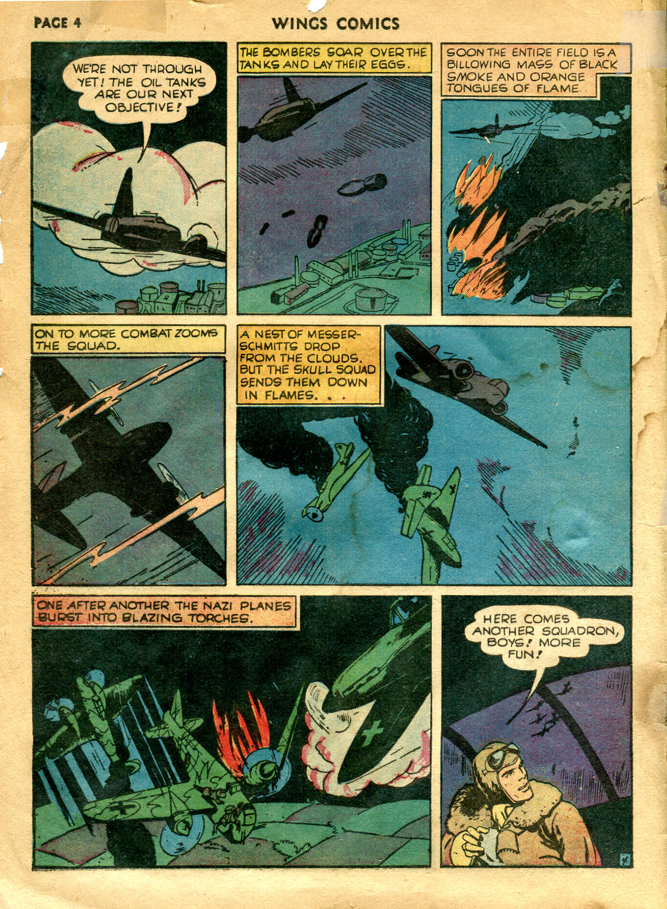 Read online Wings Comics comic -  Issue #5 - 6