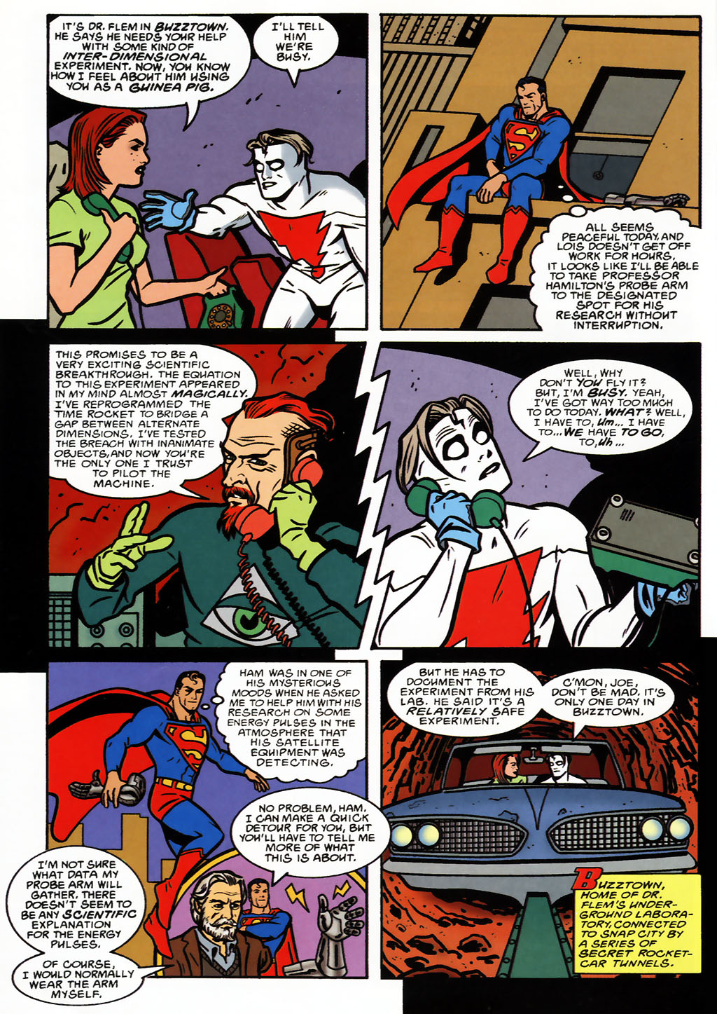 Read online The Superman/Madman: Hullabaloo comic -  Issue #1 - 8