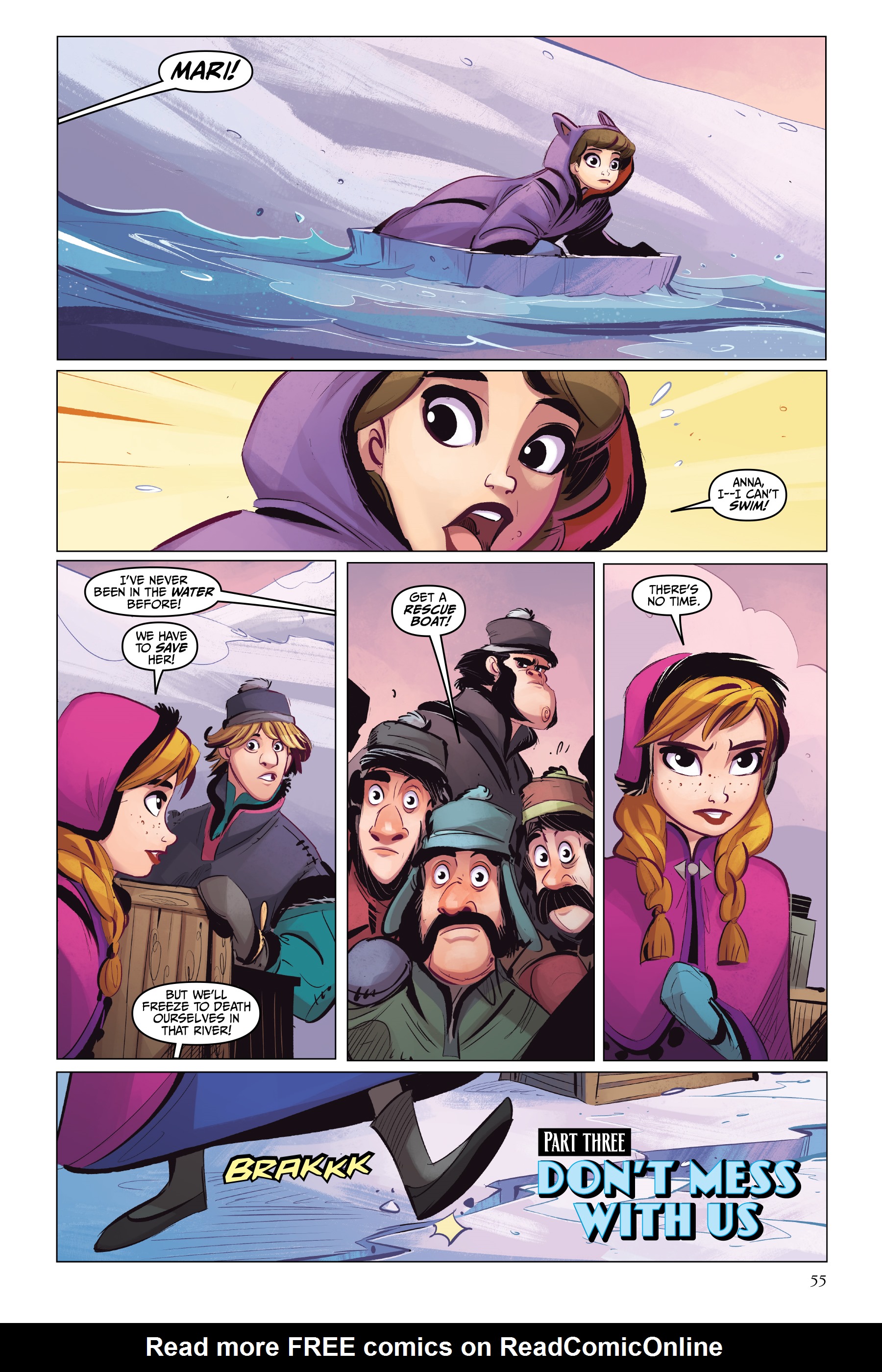 Read online Disney Frozen: Breaking Boundaries comic -  Issue # _TPB - 55