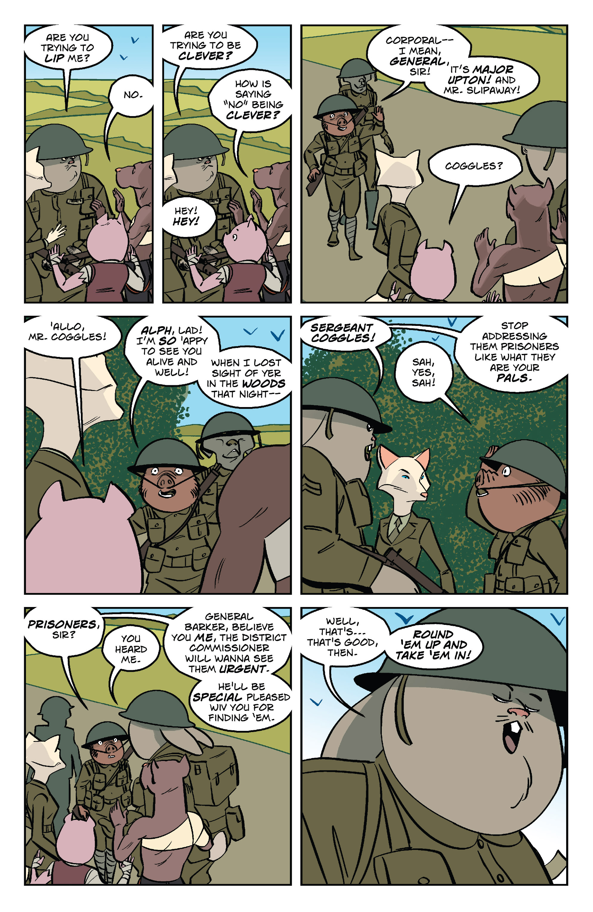Read online Wild's End: Journey's End comic -  Issue # TPB (Part 1) - 57