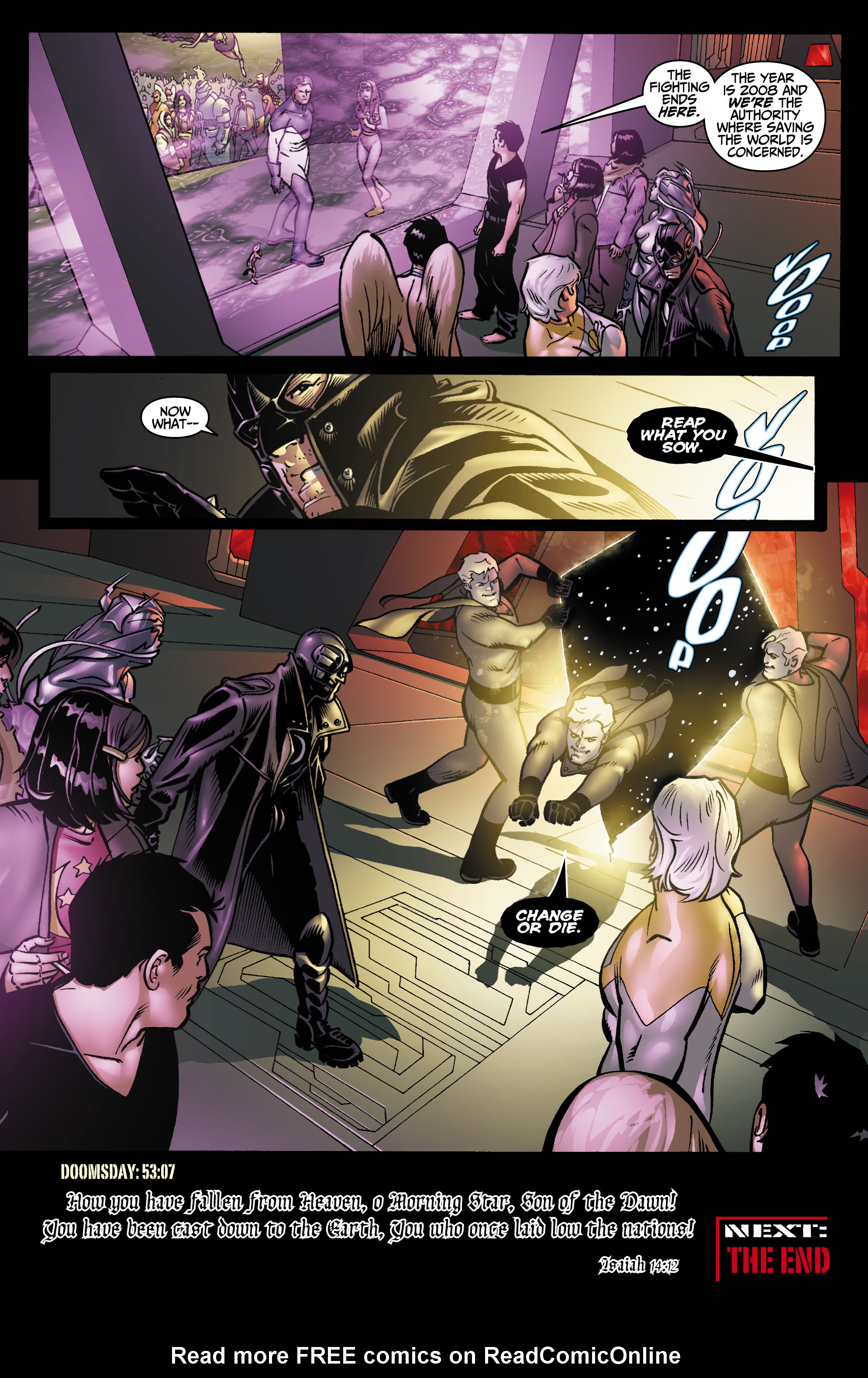 Read online Number of the Beast comic -  Issue #7 - 23