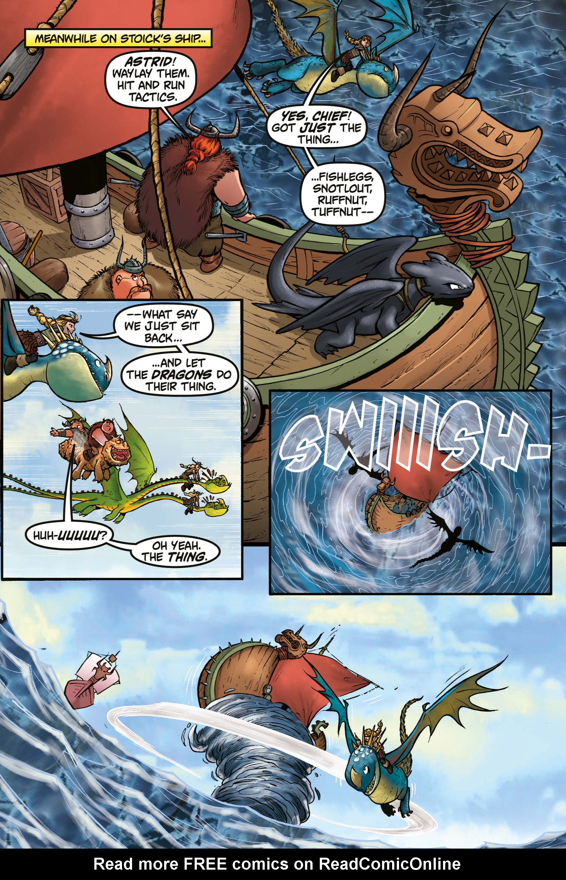 Read online DreamWorks Dragons: Riders of Berk comic -  Issue #1 - 43