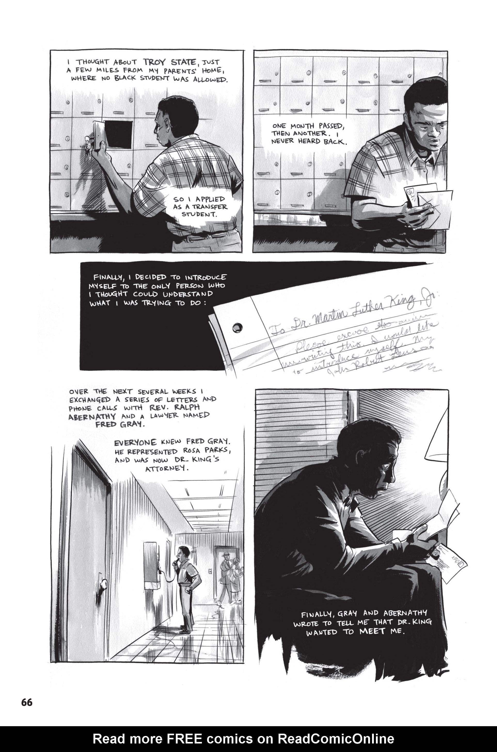 Read online March comic -  Issue #1 - 64