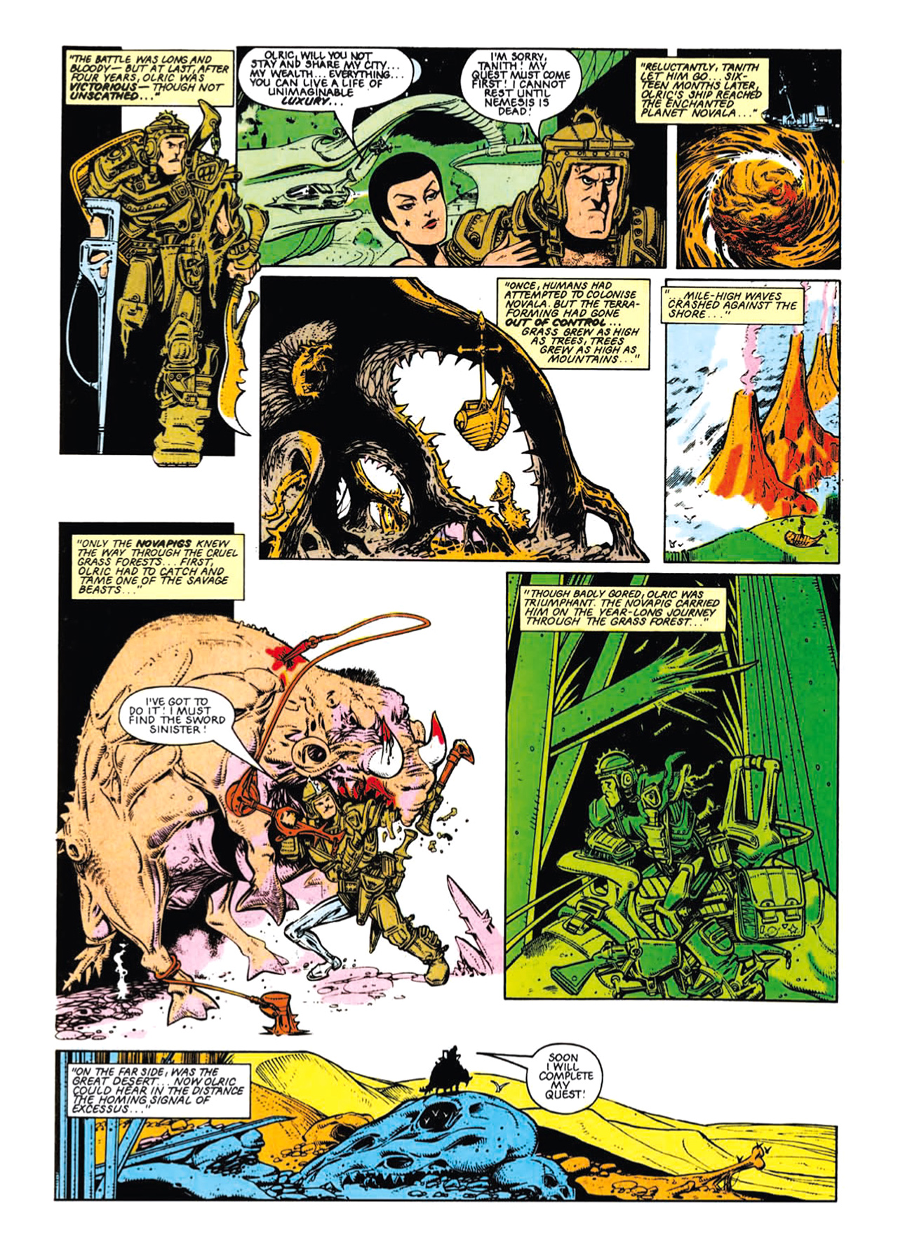 Read online Nemesis The Warlock comic -  Issue # TPB Deviant Edition - 65