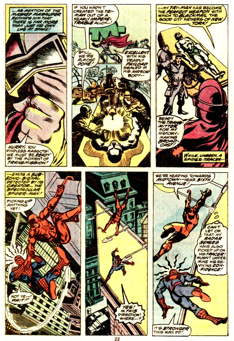 Read online The Spectacular Spider-Man (1976) comic -  Issue #27 - 16