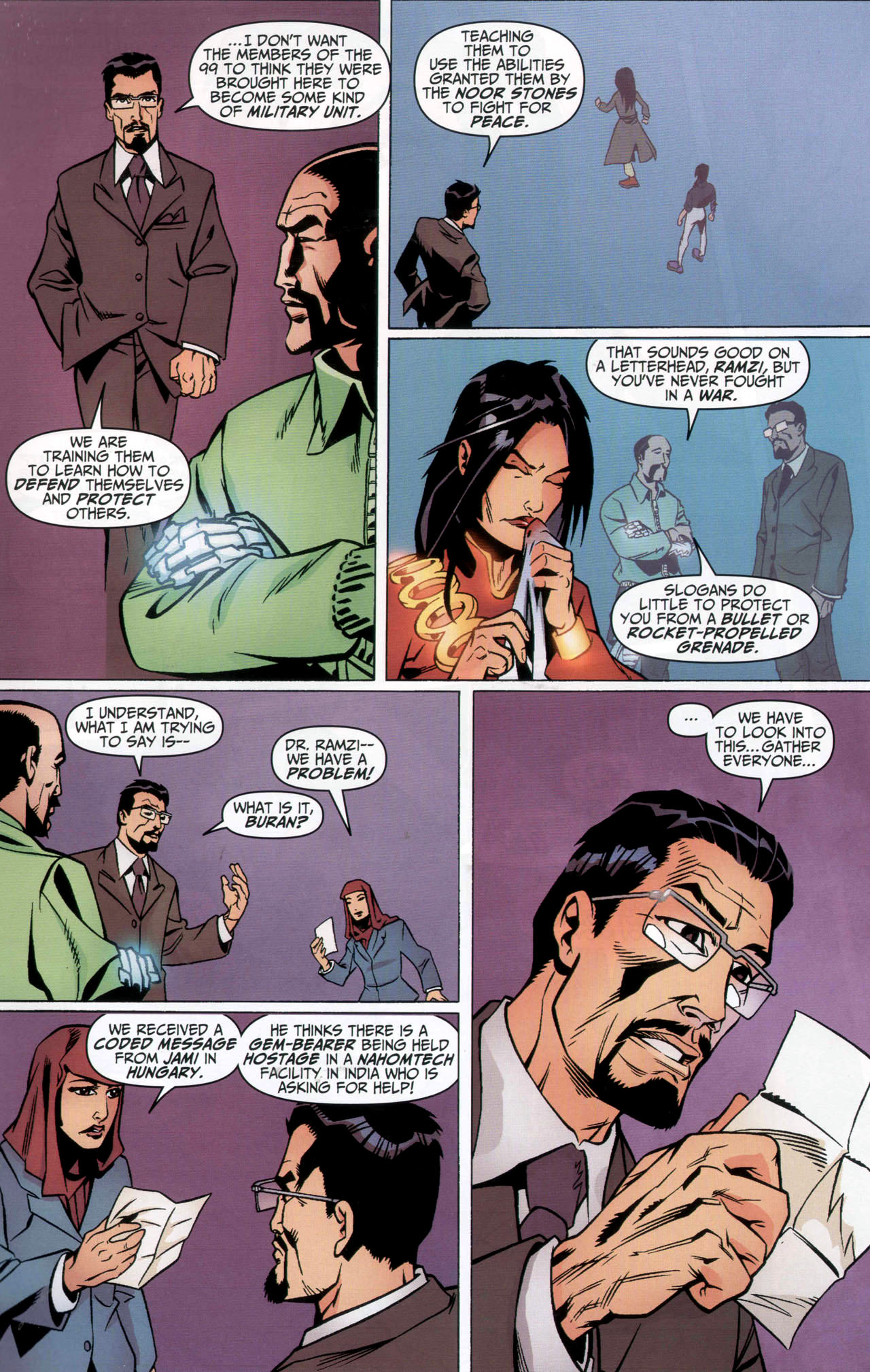 Read online The 99 comic -  Issue #5 - 5