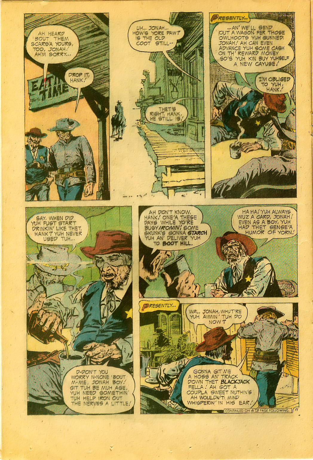 Read online Weird Western Tales (1972) comic -  Issue #22 - 16