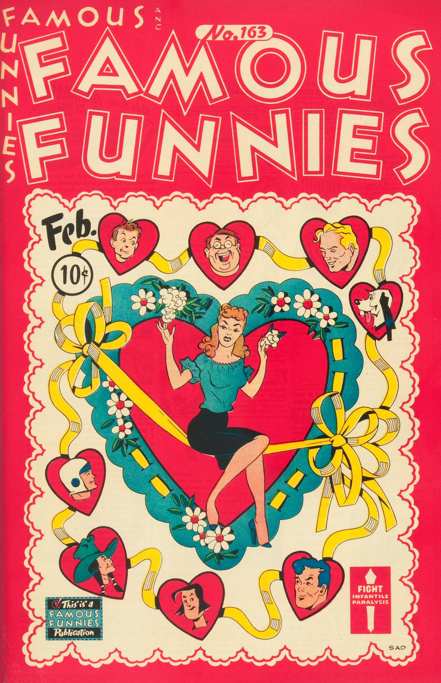 Read online Famous Funnies comic -  Issue #163 - 1