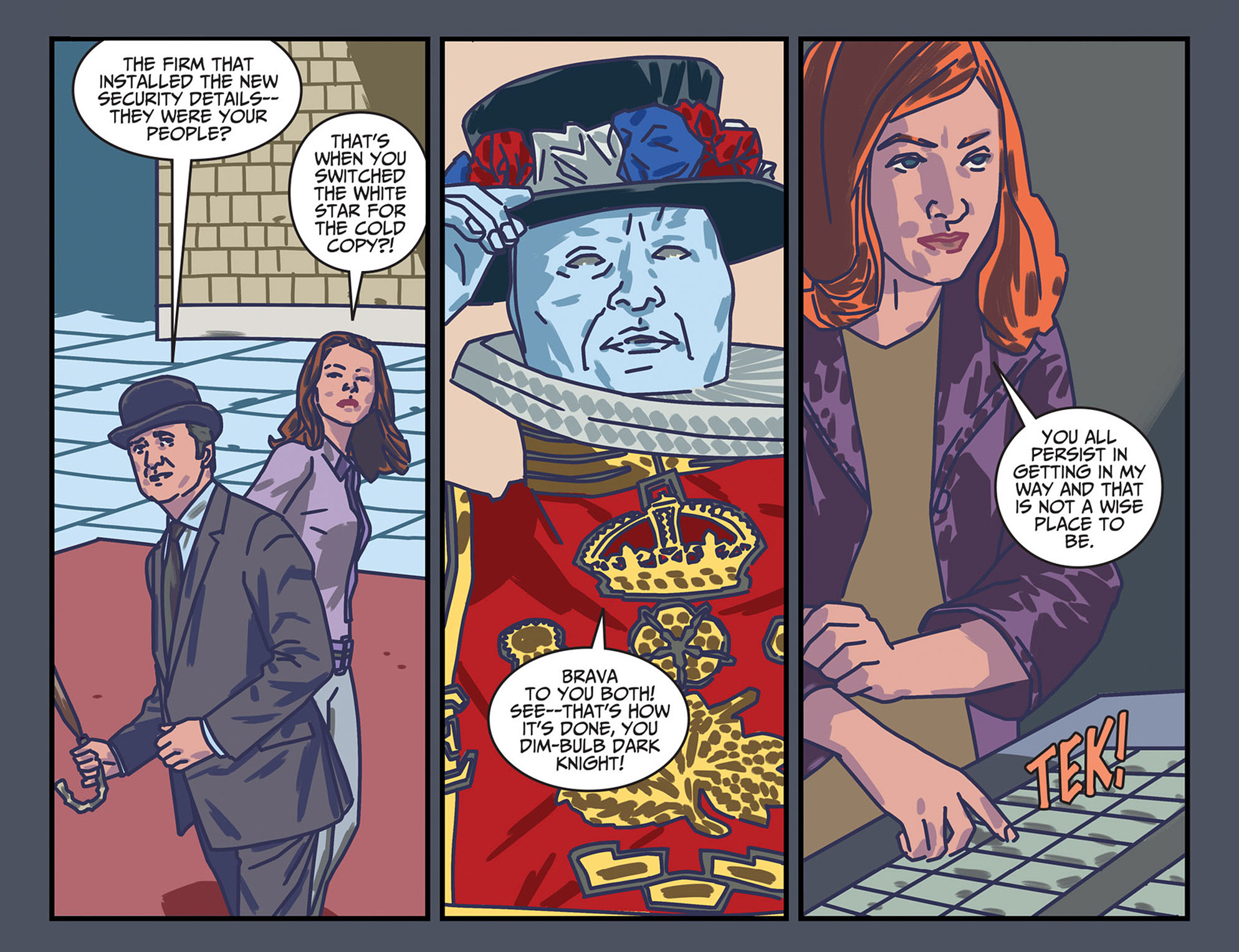 Read online Batman '66 Meets Steed and Mrs Peel comic -  Issue #8 - 17