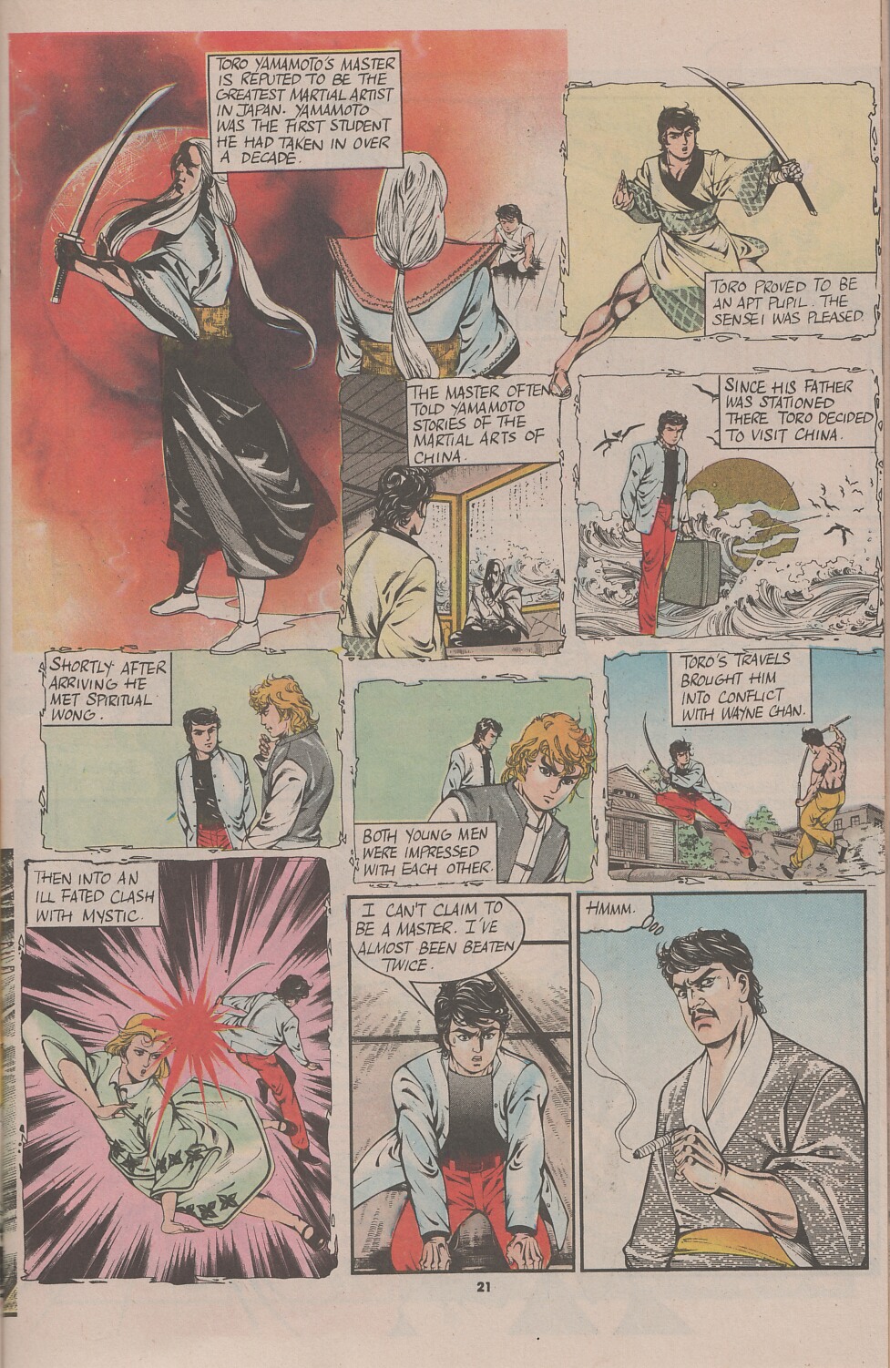 Read online Drunken Fist comic -  Issue #39 - 22