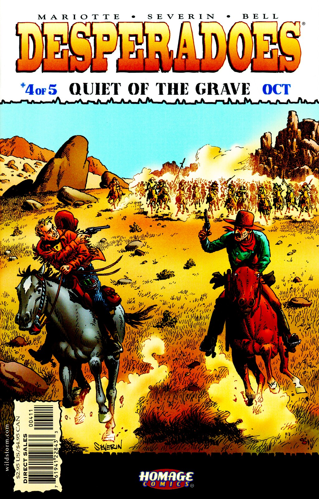 Read online Desperadoes: Quiet Of The Grave comic -  Issue #4 - 1