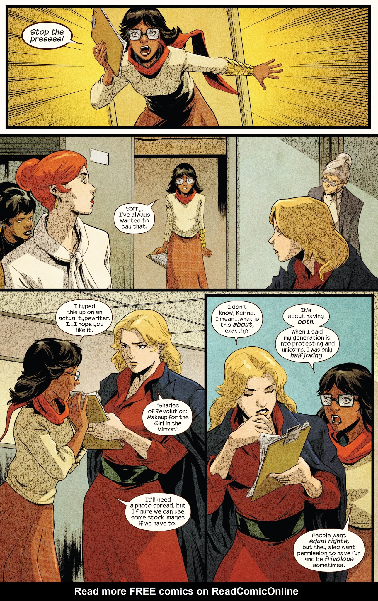 Read online Generations: Ms. Marvel & Ms. Marvel comic -  Issue # Full - 26