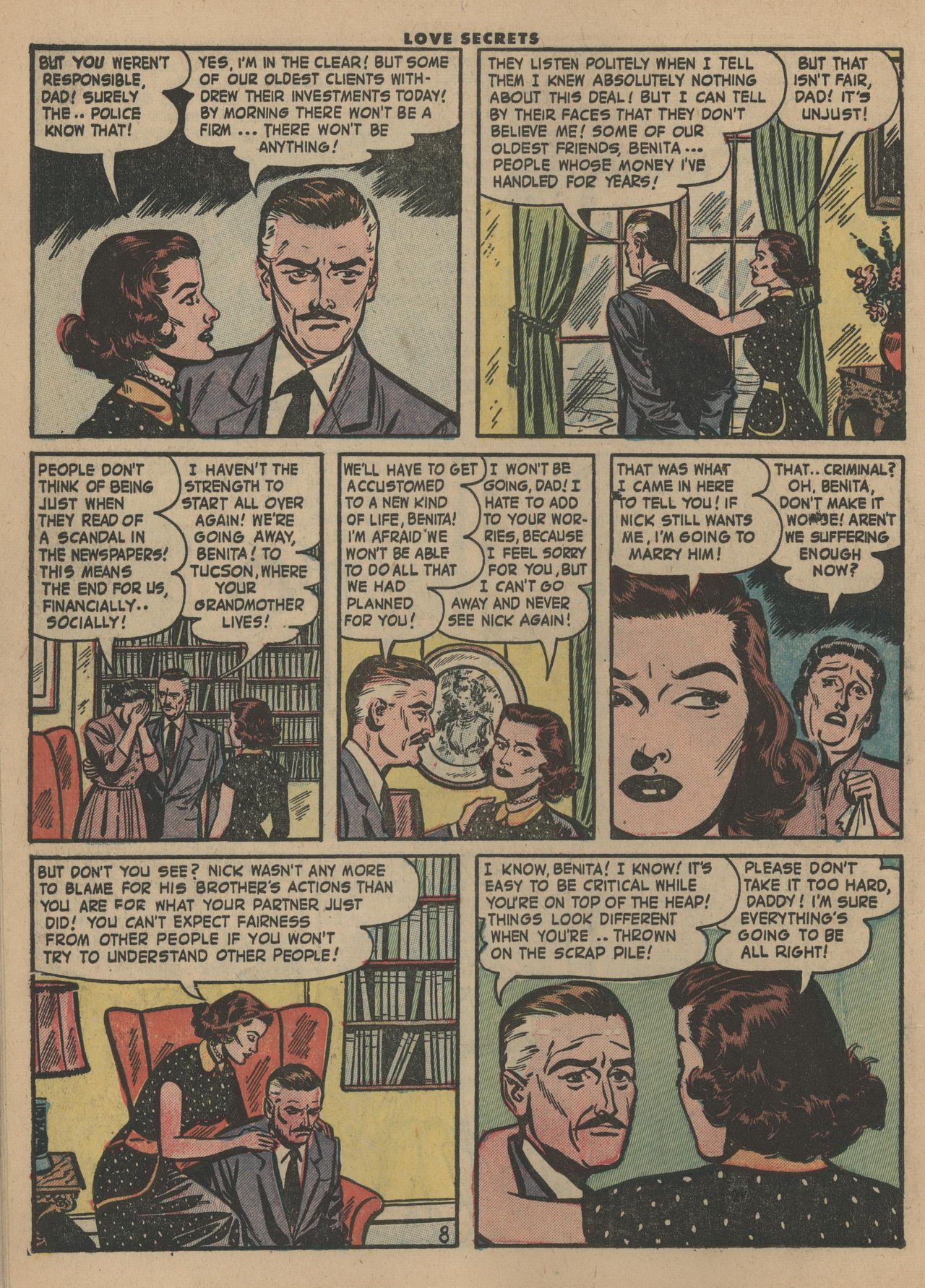 Read online Love Secrets (1953) comic -  Issue #33 - 10