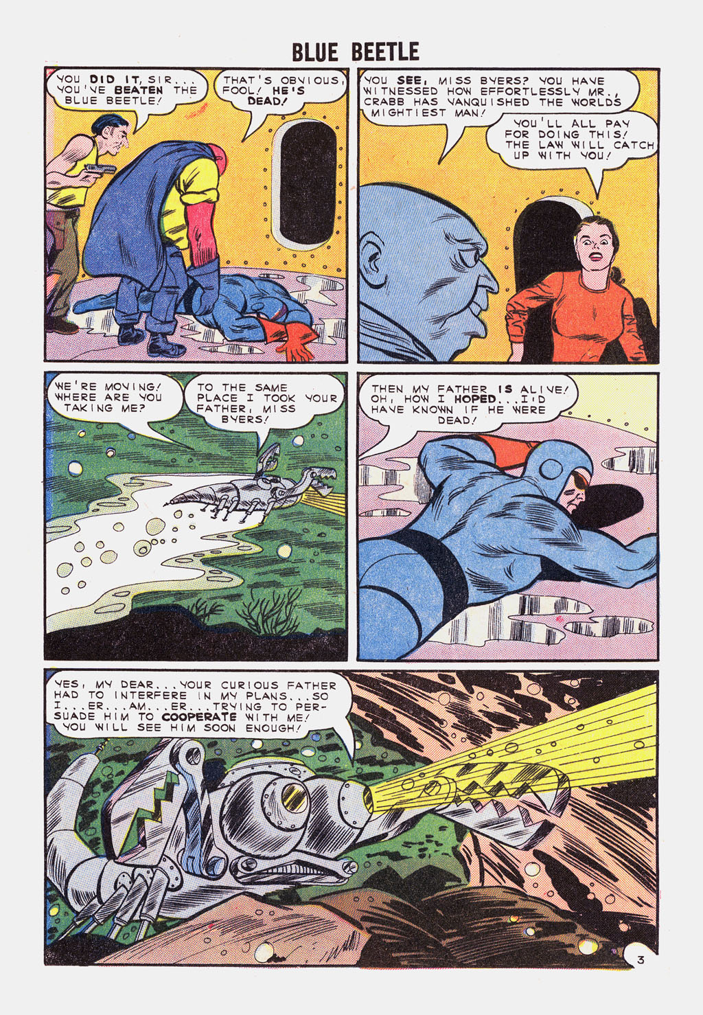 Read online Blue Beetle (1965) comic -  Issue #50 - 17