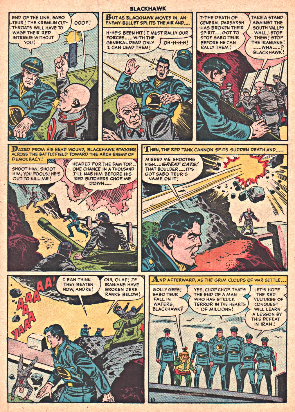 Read online Blackhawk (1957) comic -  Issue #82 - 12
