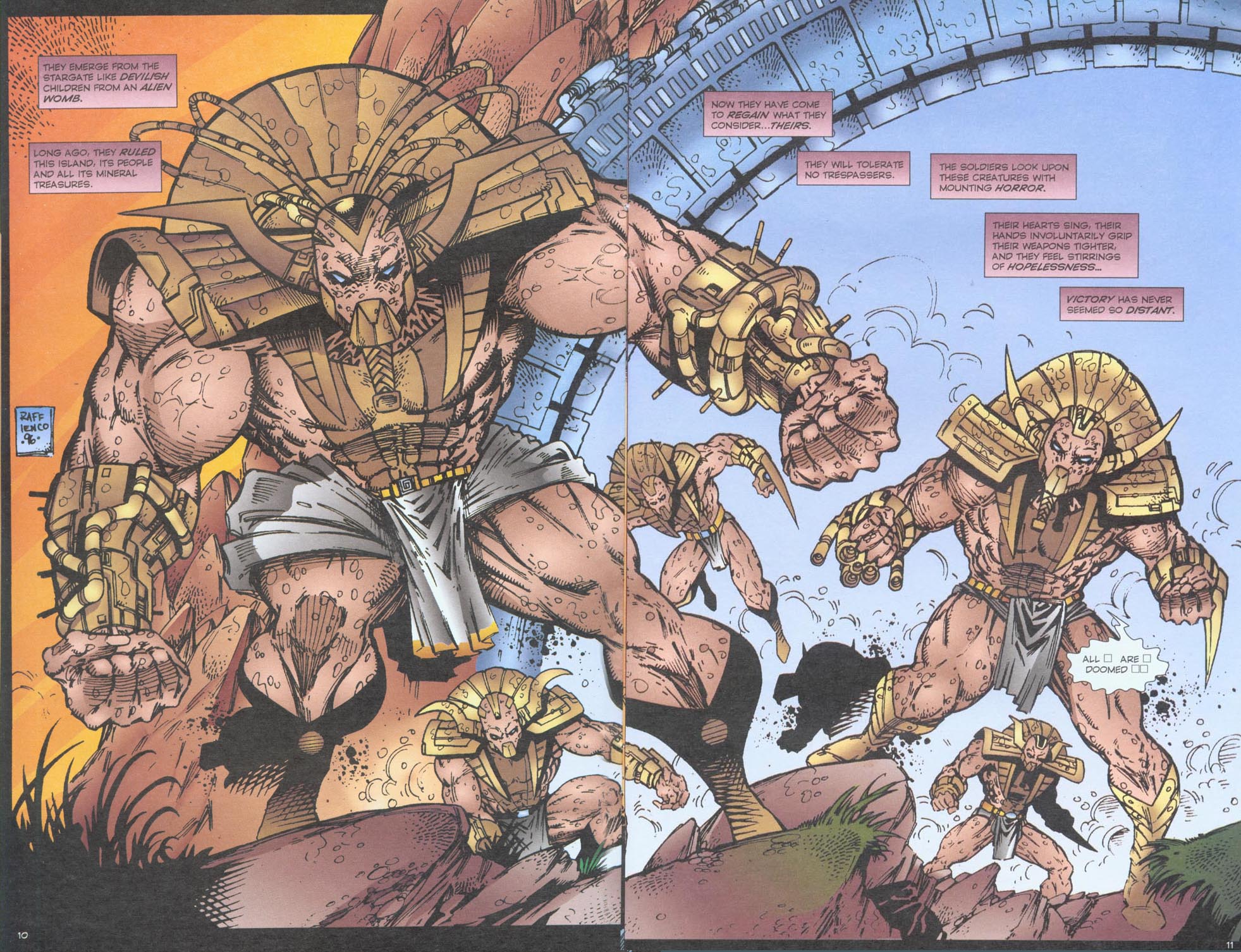 Read online Stargate: Doomsday World comic -  Issue #3 - 12