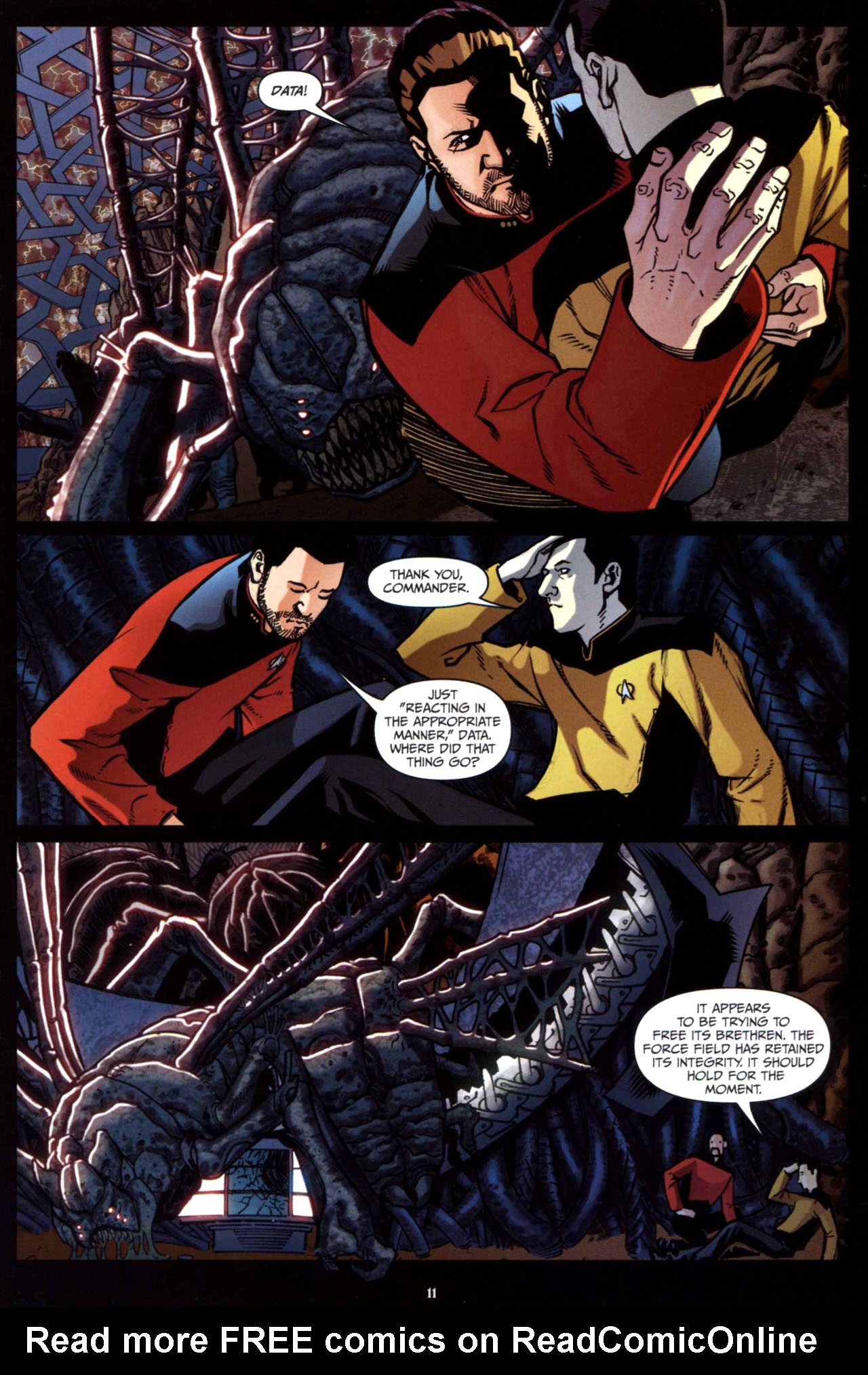 Read online Star Trek: The Next Generation: Intelligence Gathering comic -  Issue #5 - 13