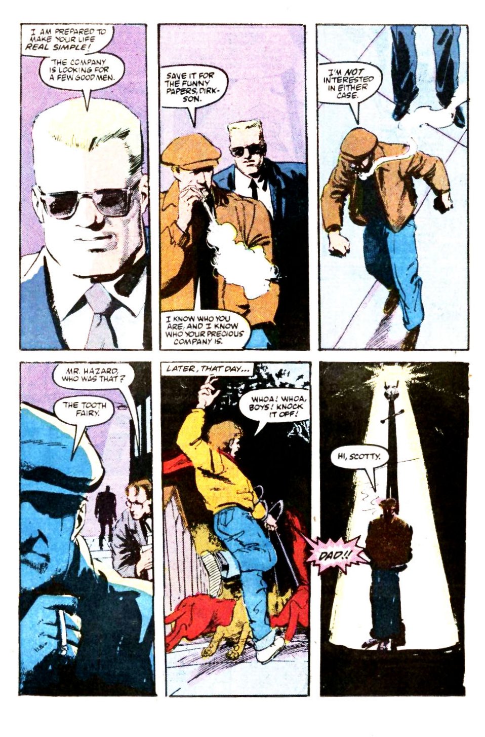 Read online Mark Hazzard: Merc comic -  Issue #4 - 10