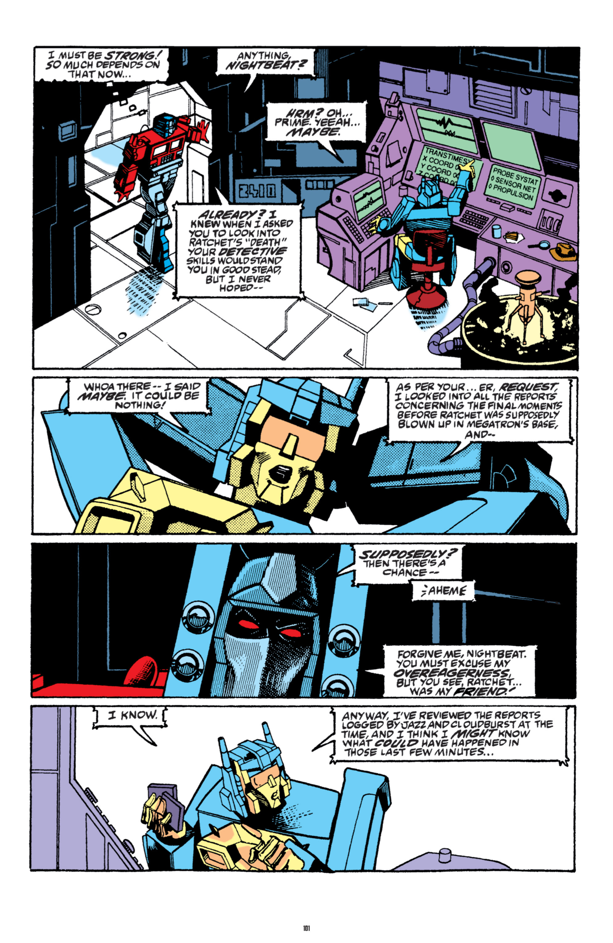 Read online The Transformers Classics comic -  Issue # TPB 6 - 101