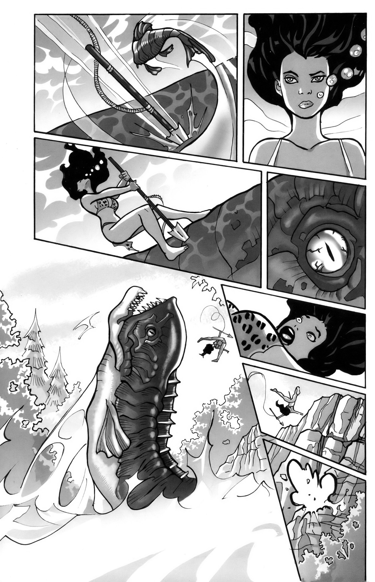 Read online Cavewoman Jungle Jam comic -  Issue #1 - 9