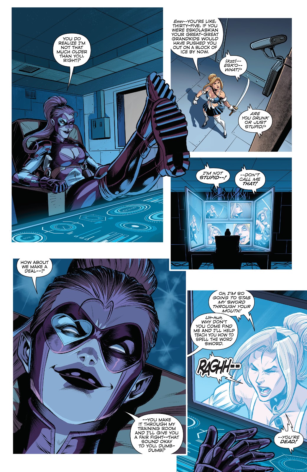 Cinderella vs The Queen of Hearts issue 1 - Page 17