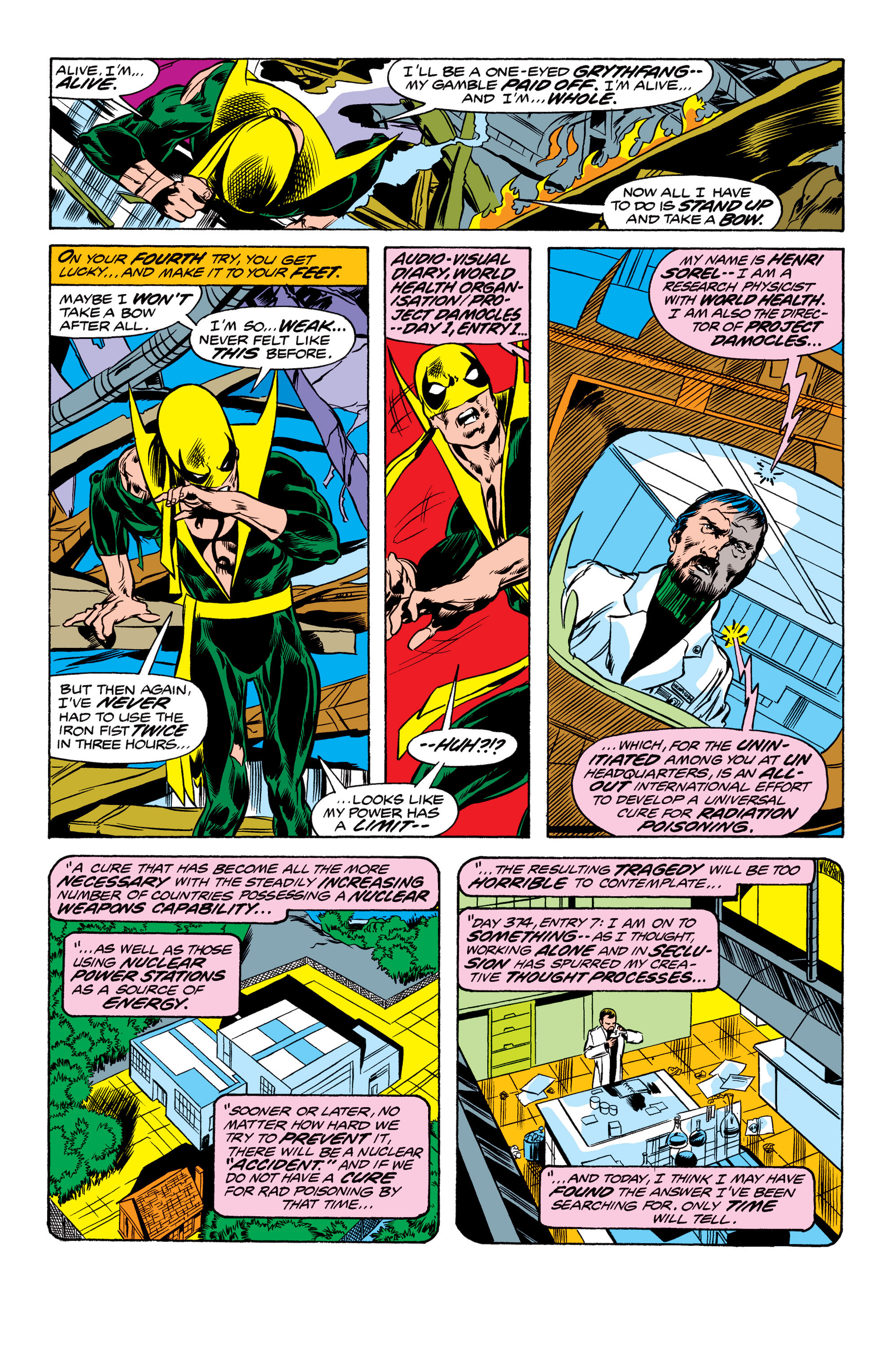 Read online Iron Fist (1975) comic -  Issue #4 - 8