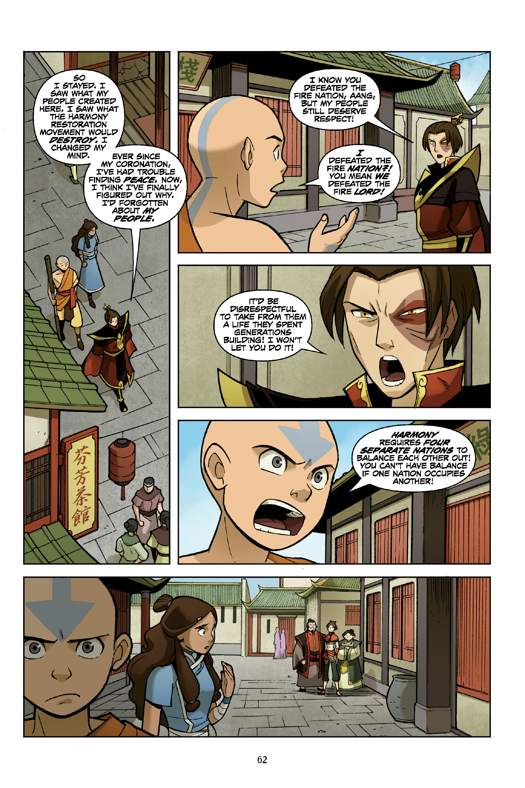 Read online Nickelodeon Avatar: The Last Airbender - The Promise comic -  Issue # _TPB Omnibus (Part 1) - 63