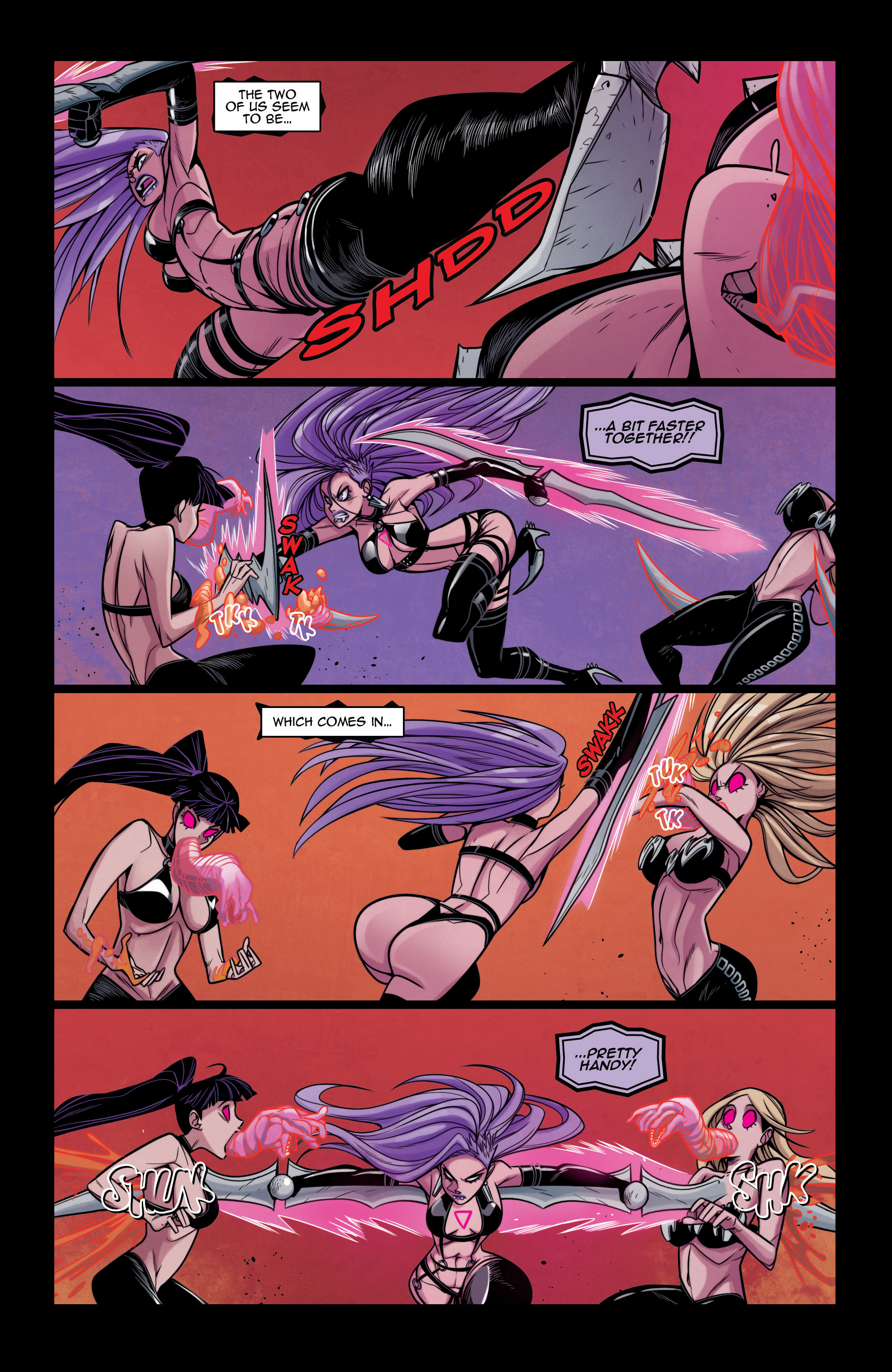 Read online Vampblade Season 4 comic -  Issue #3 - 20