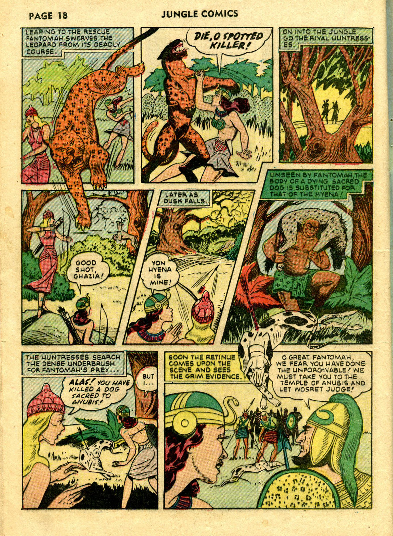 Read online Jungle Comics comic -  Issue #28 - 21