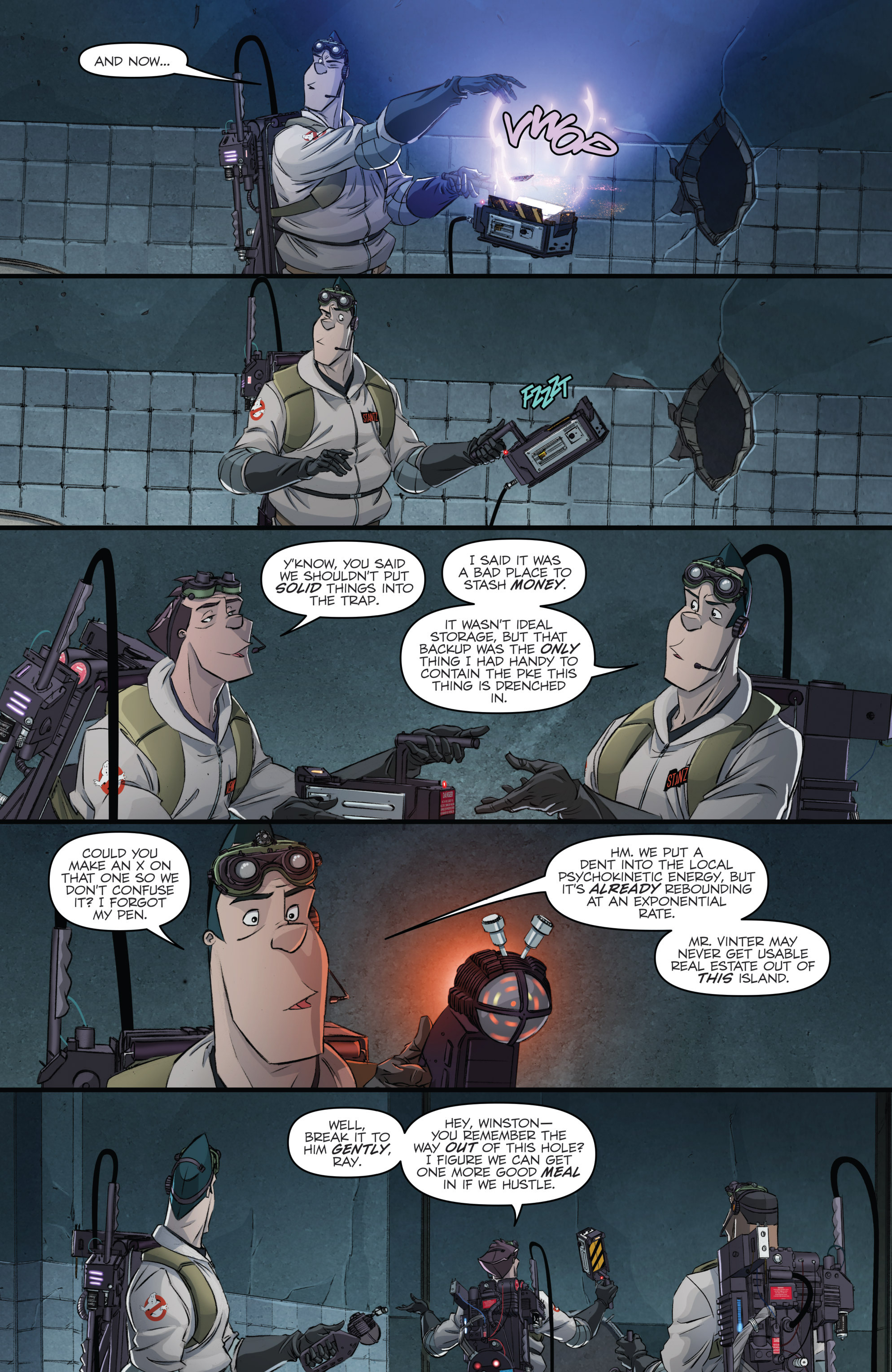 Read online Ghostbusters: International comic -  Issue #3 - 21