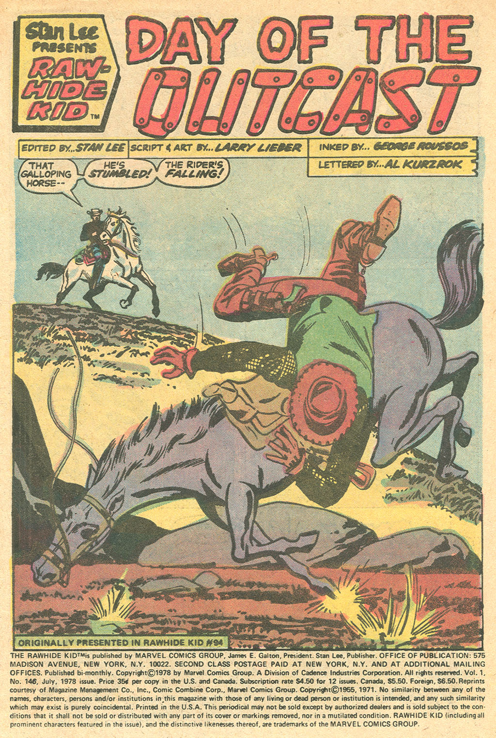 Read online The Rawhide Kid comic -  Issue #146 - 3