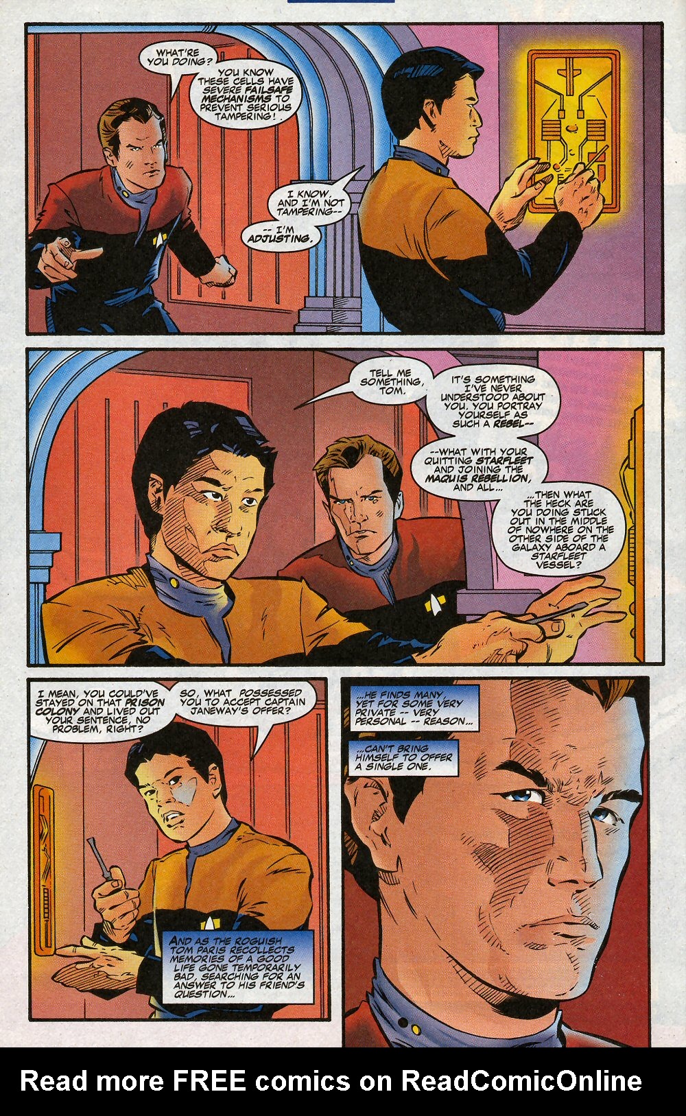 Read online Star Trek: Voyager comic -  Issue #7 - 19