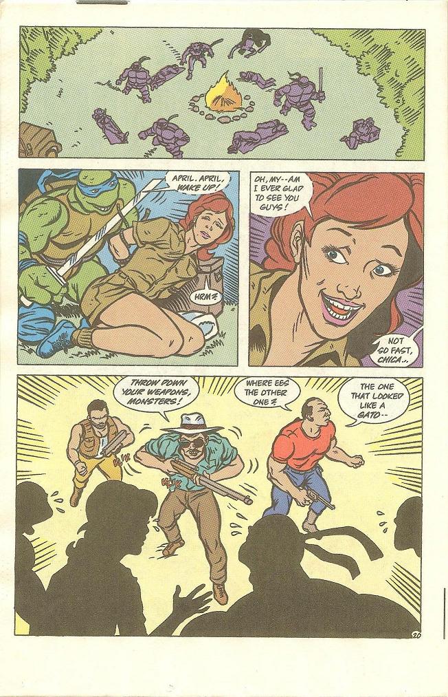 Read online Teenage Mutant Ninja Turtles Adventures (1989) comic -  Issue #14 - 21