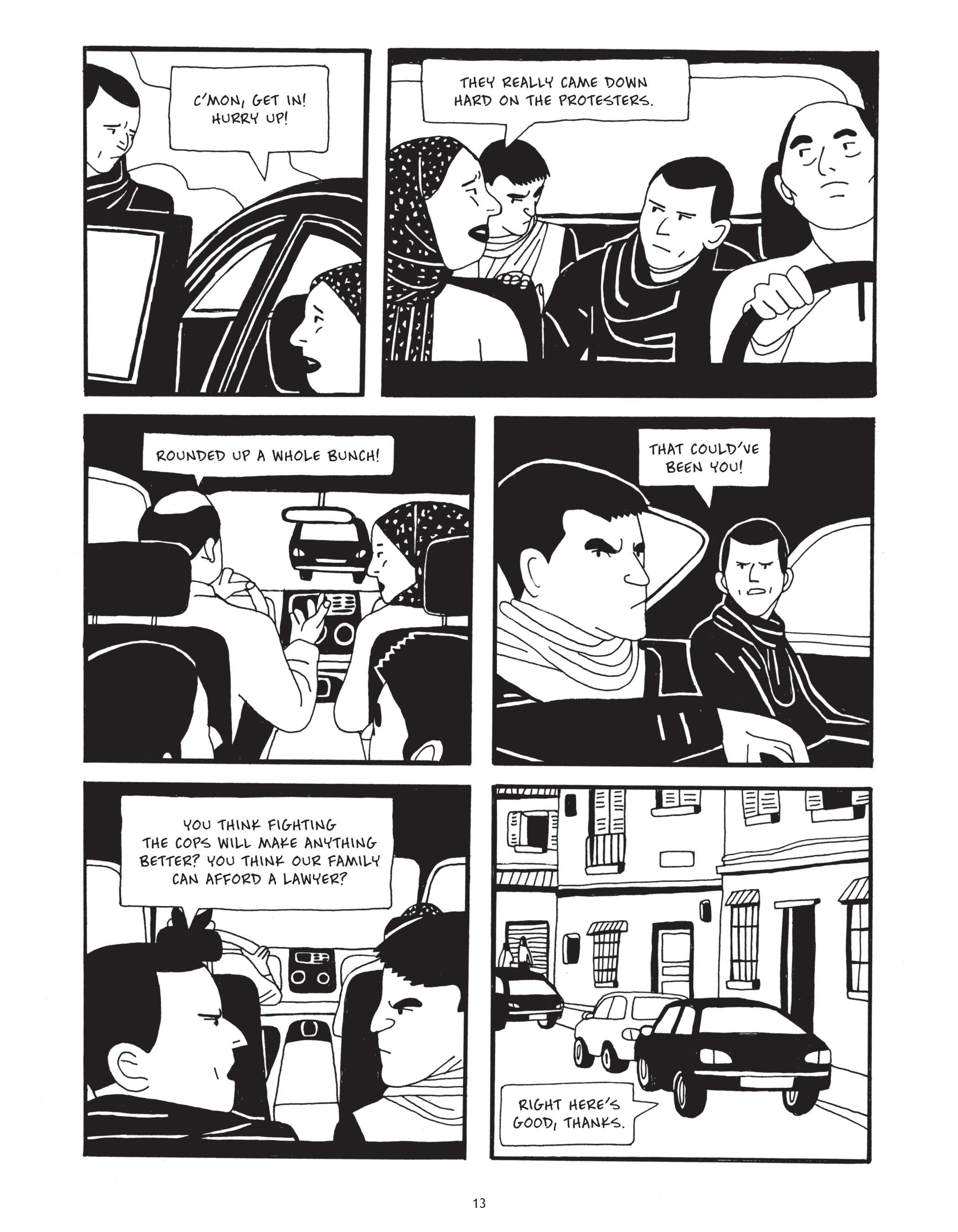 Read online After the Spring: A Story of Tunisian Youth comic -  Issue # TPB - 14
