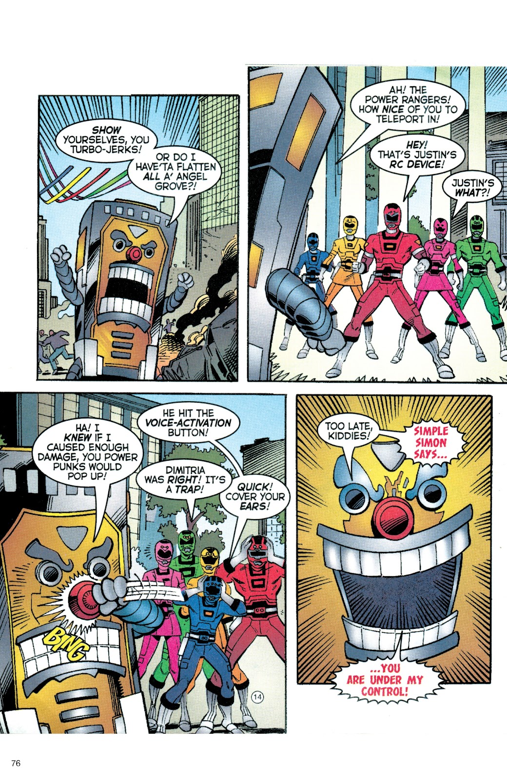 Mighty Morphin Power Rangers Archive issue TPB 2 (Part 1) - Page 70