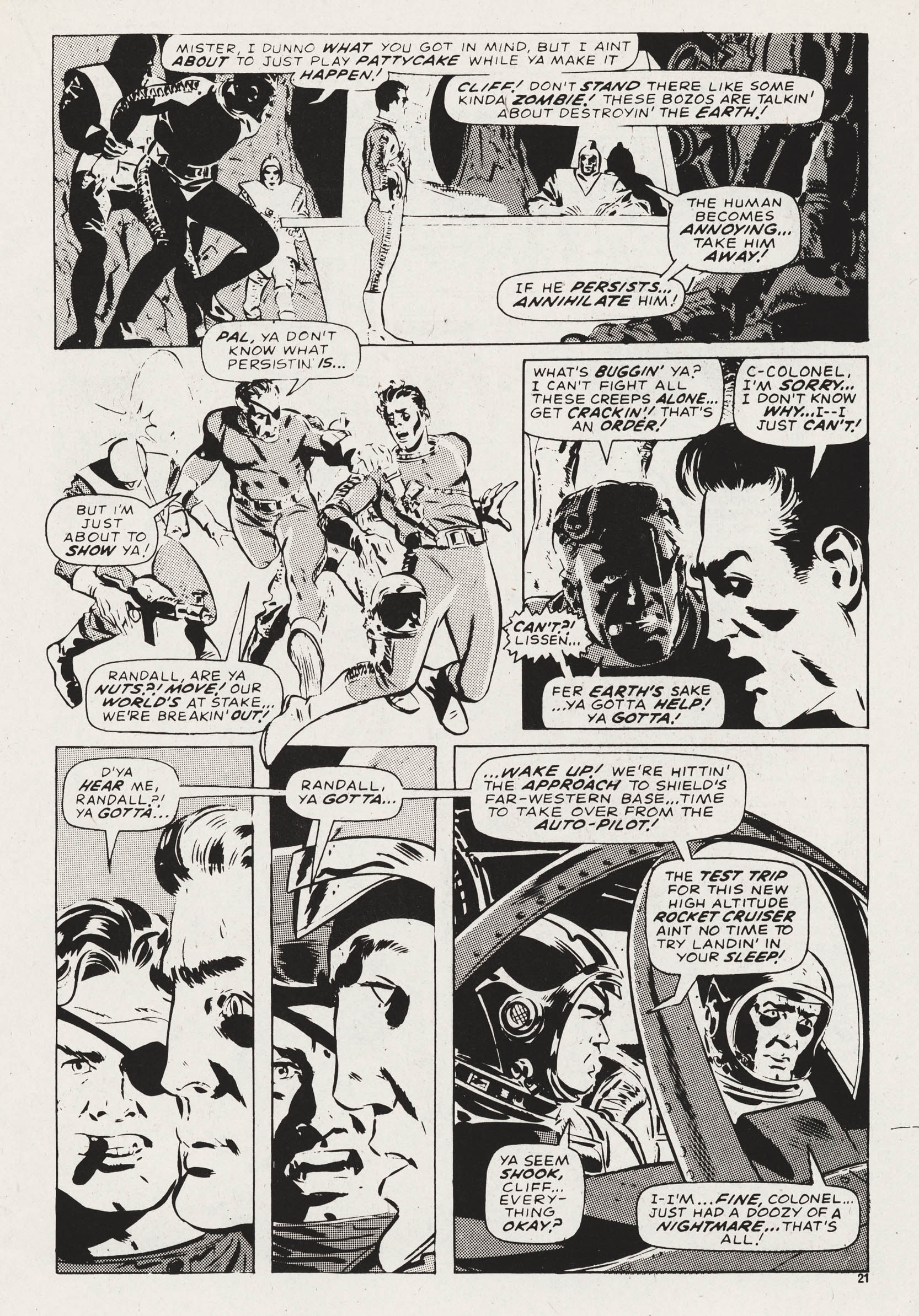 Read online Captain Britain (1976) comic -  Issue #38 - 21