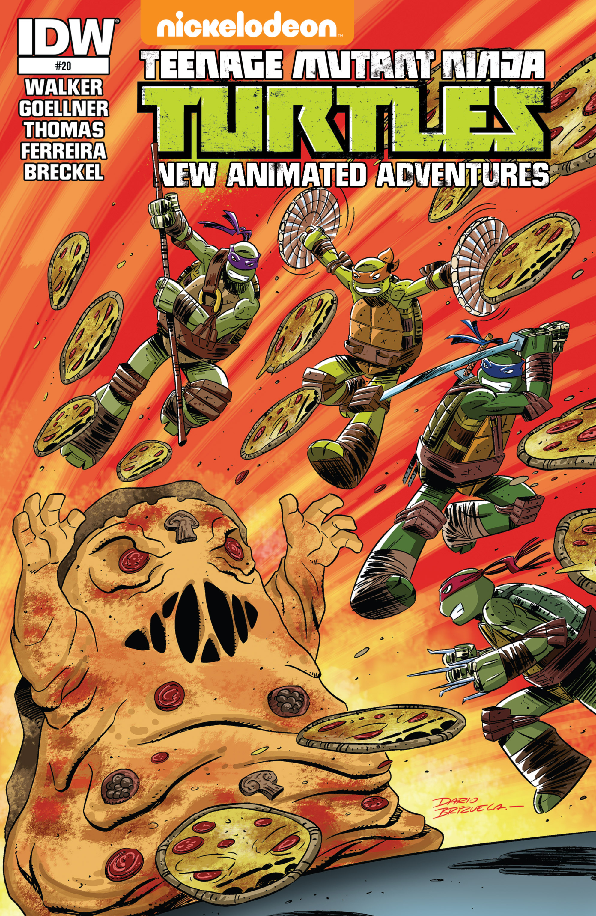 Read online Teenage Mutant Ninja Turtles New Animated Adventures comic -  Issue #20 - 1