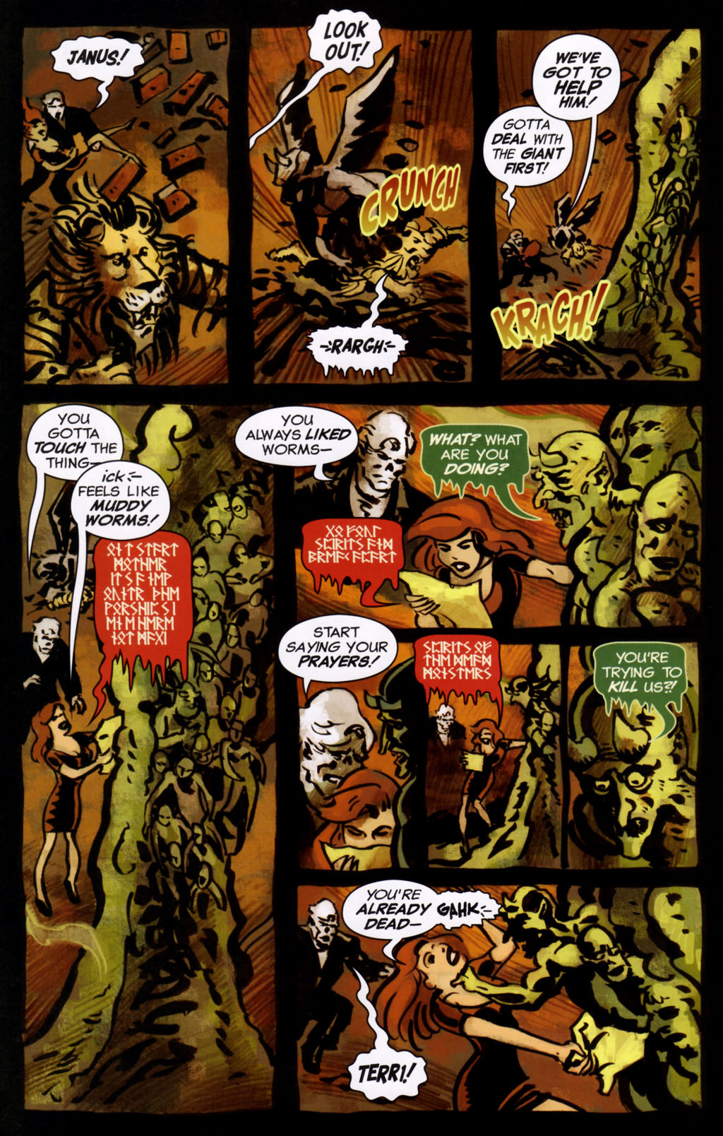 Read online Frankenstein Mobster comic -  Issue #7 - 19