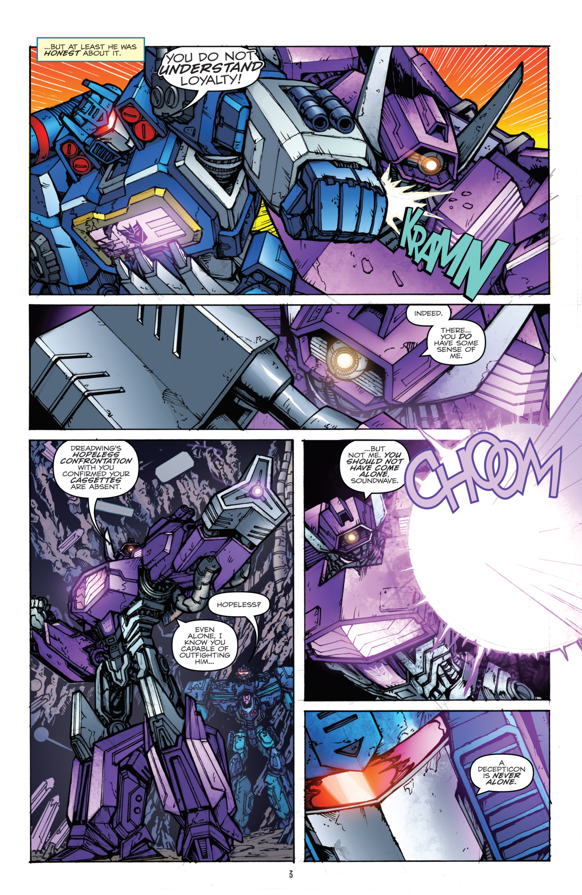 Read online Transformers: Robots In Disguise (2012) comic -  Issue #22 - 6