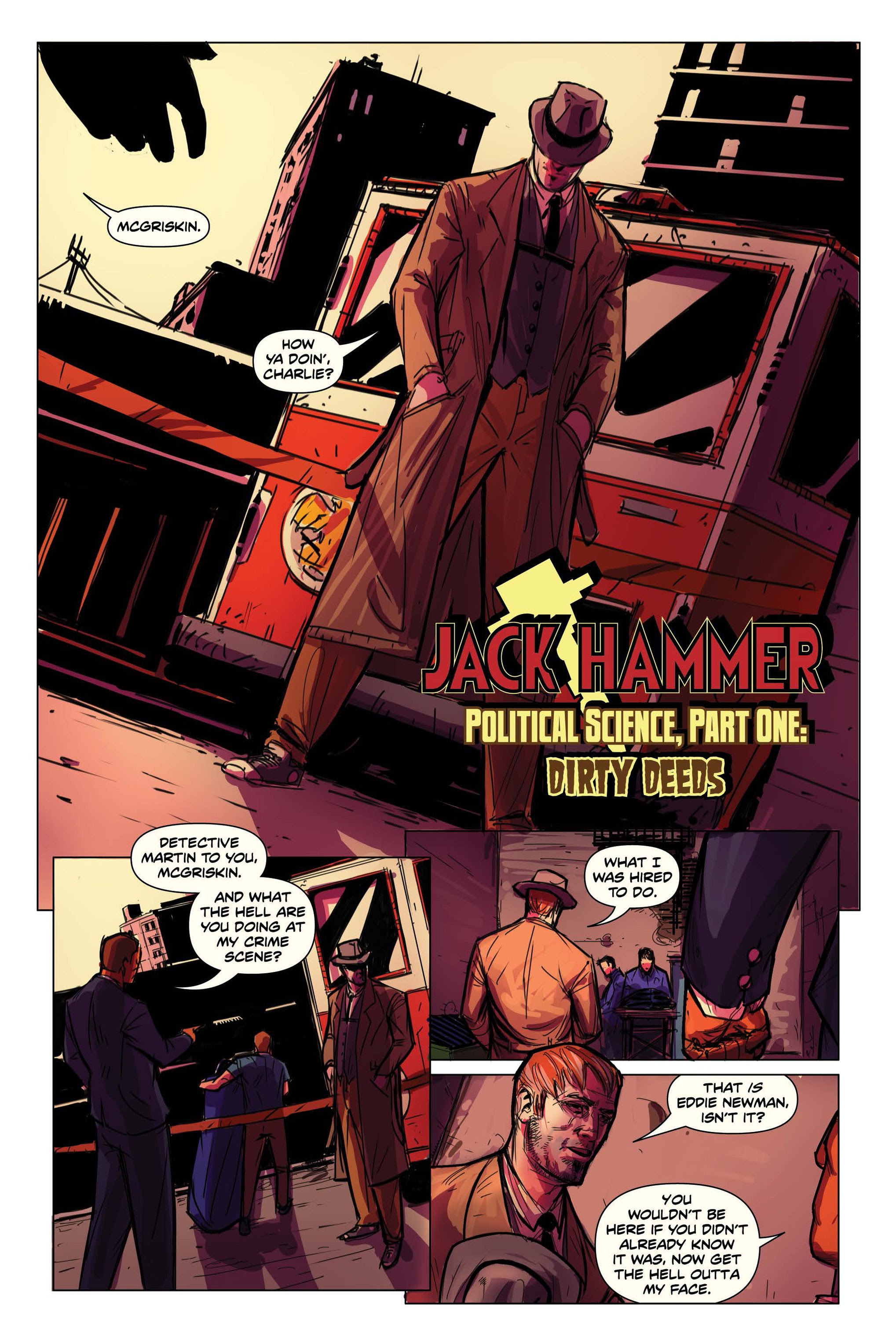 Read online Jack Hammer comic -  Issue #1 - 5