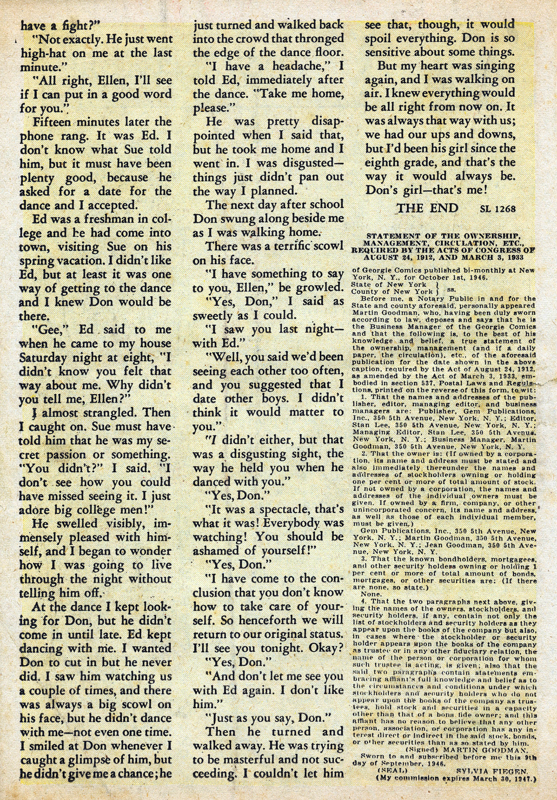 Read online Georgie Comics (1945) comic -  Issue #10 - 26