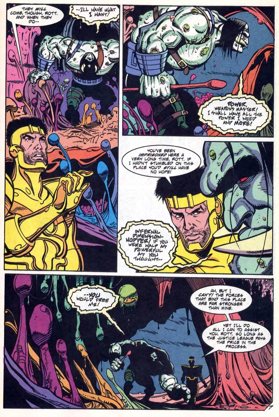 Read online Justice League America comic -  Issue #76 - 8