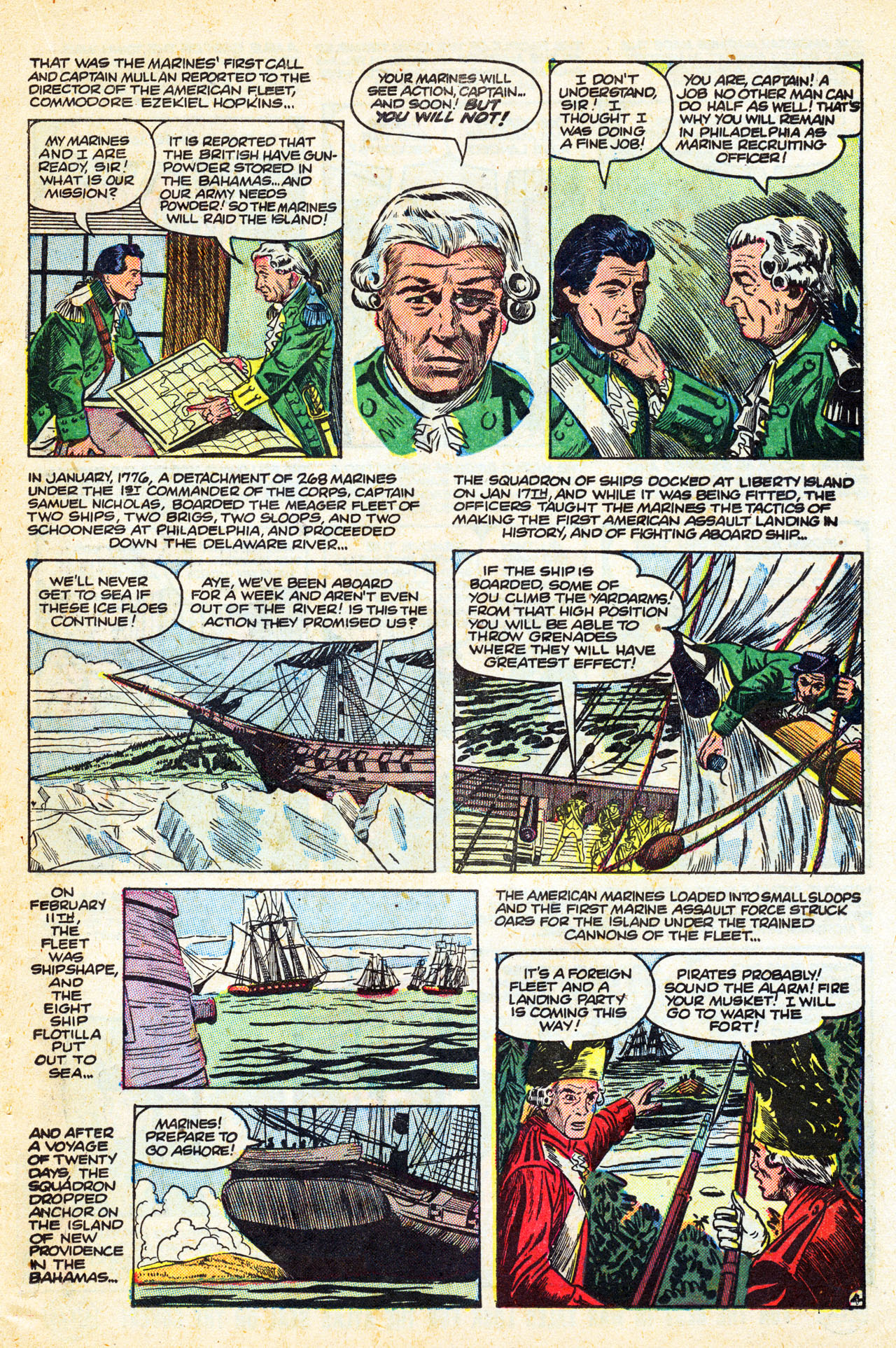 Read online Marines in Battle comic -  Issue #1 - 23