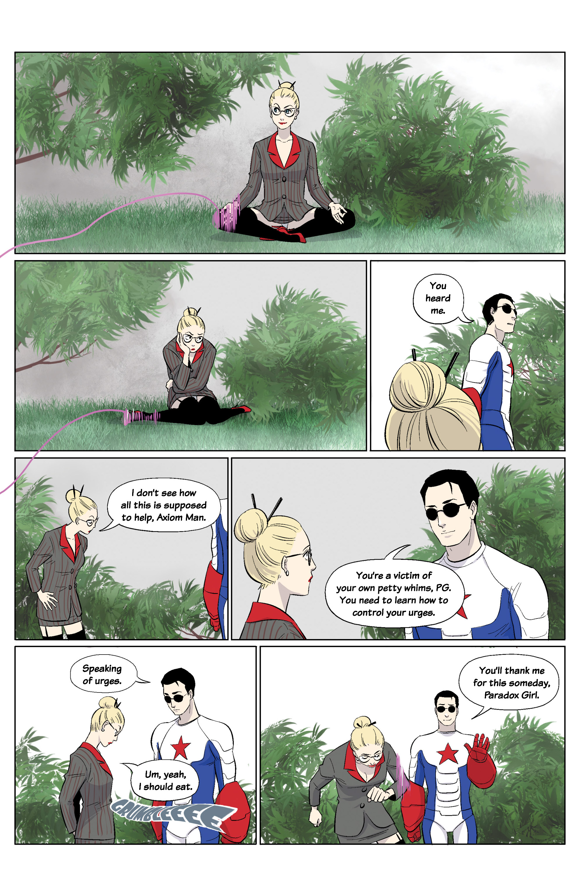 Read online Paradox Girl comic -  Issue # _TPB (Part 1) - 17